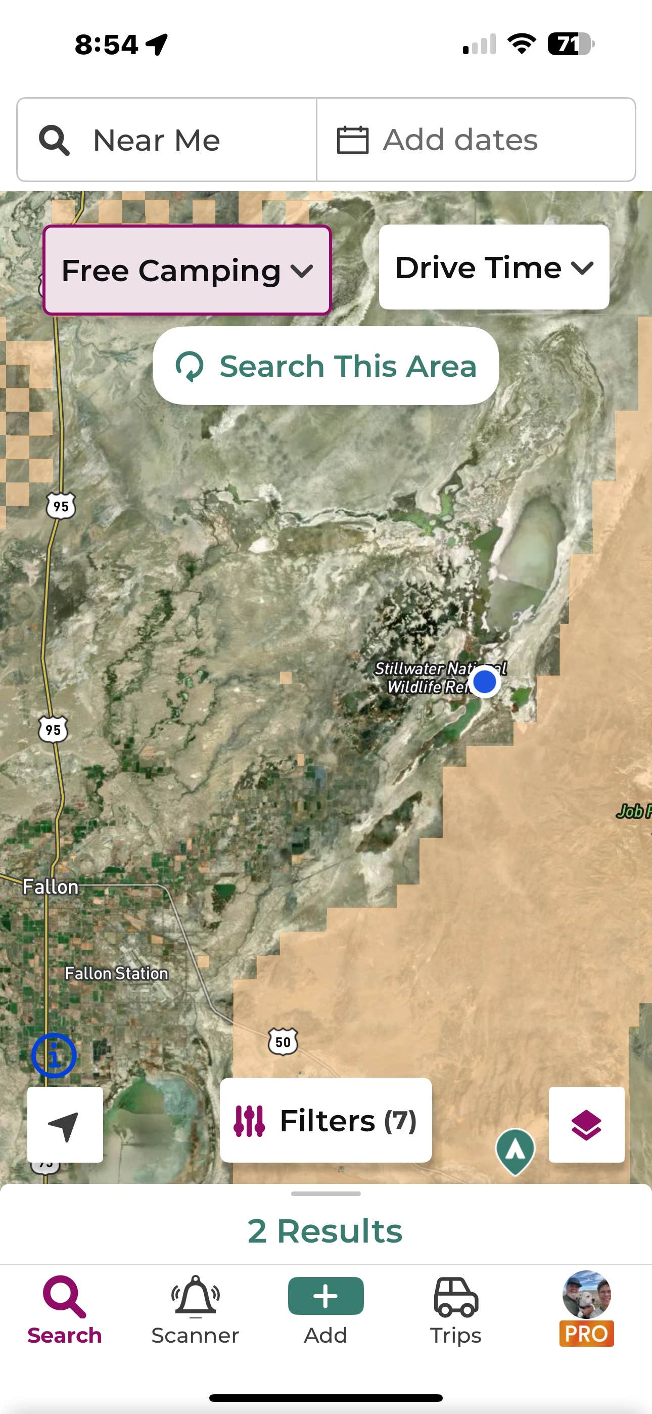 Camper submitted image from Stillwater National Wildlife Refuge Dispersed Camping - 5