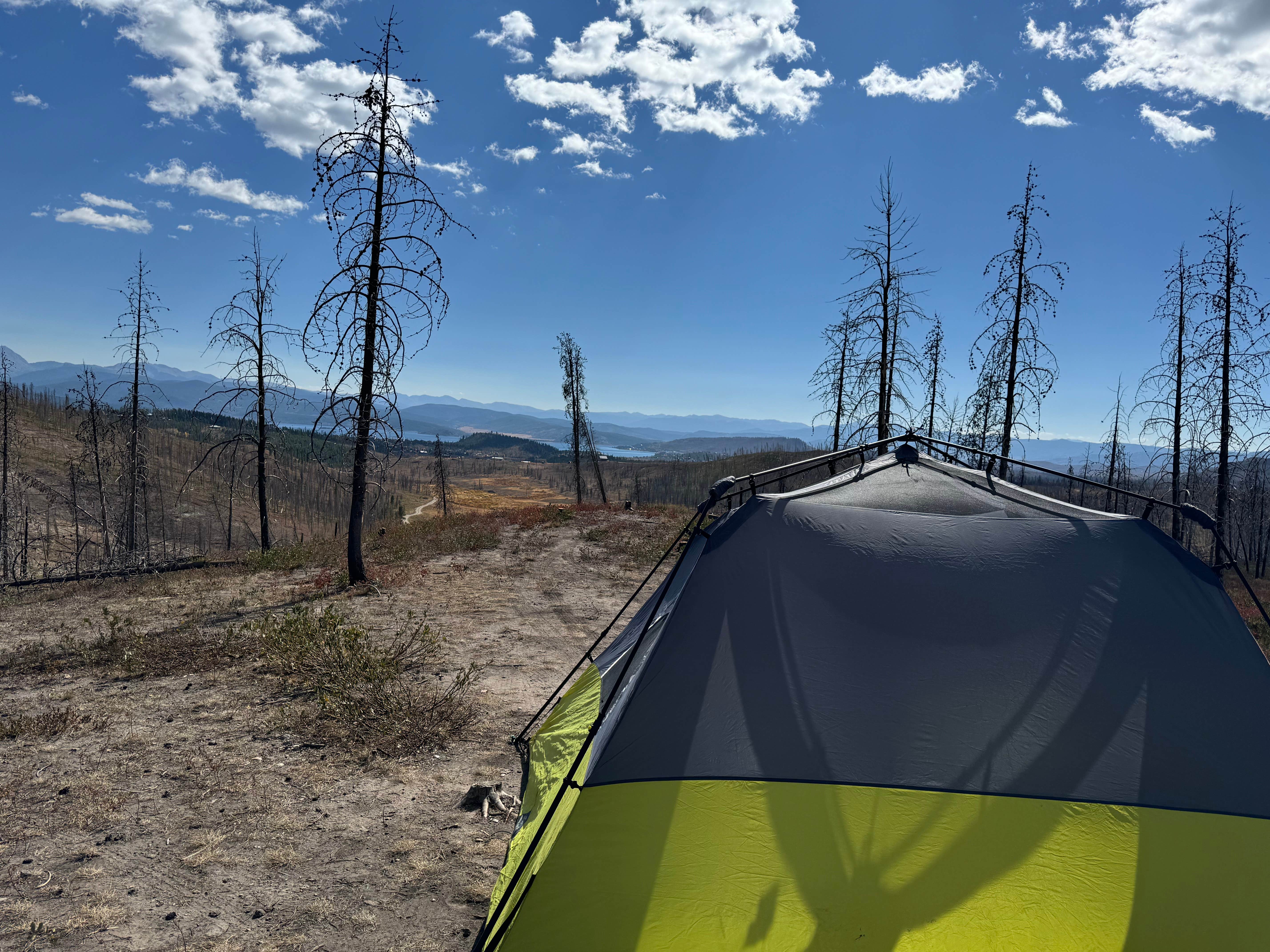 Camper submitted image from Stillwater Pass over Lake Granby - 1