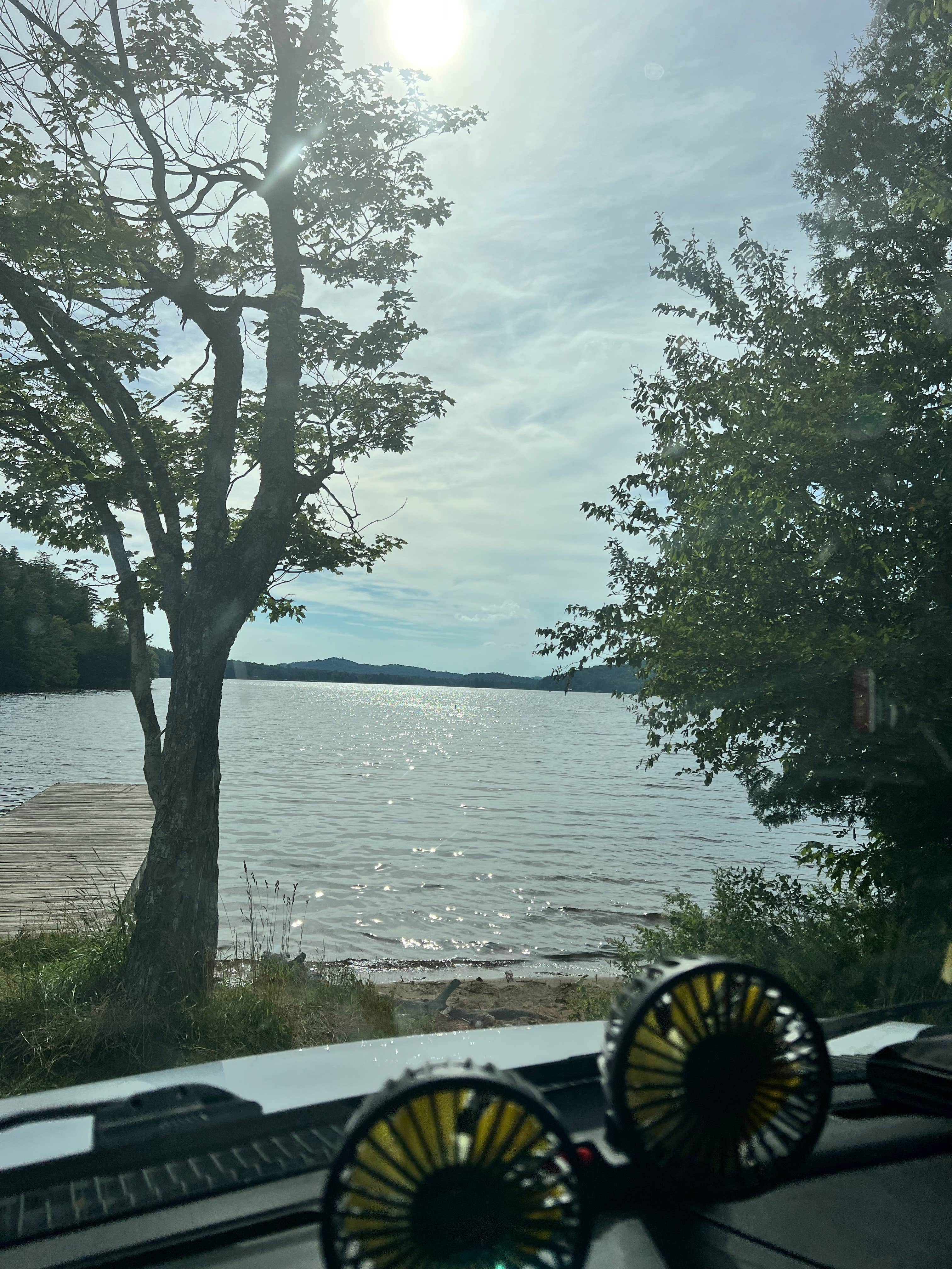 Debbie T.'s photo of a dispersed camping area at Stillwater Reservoir near Martinsburg, NY