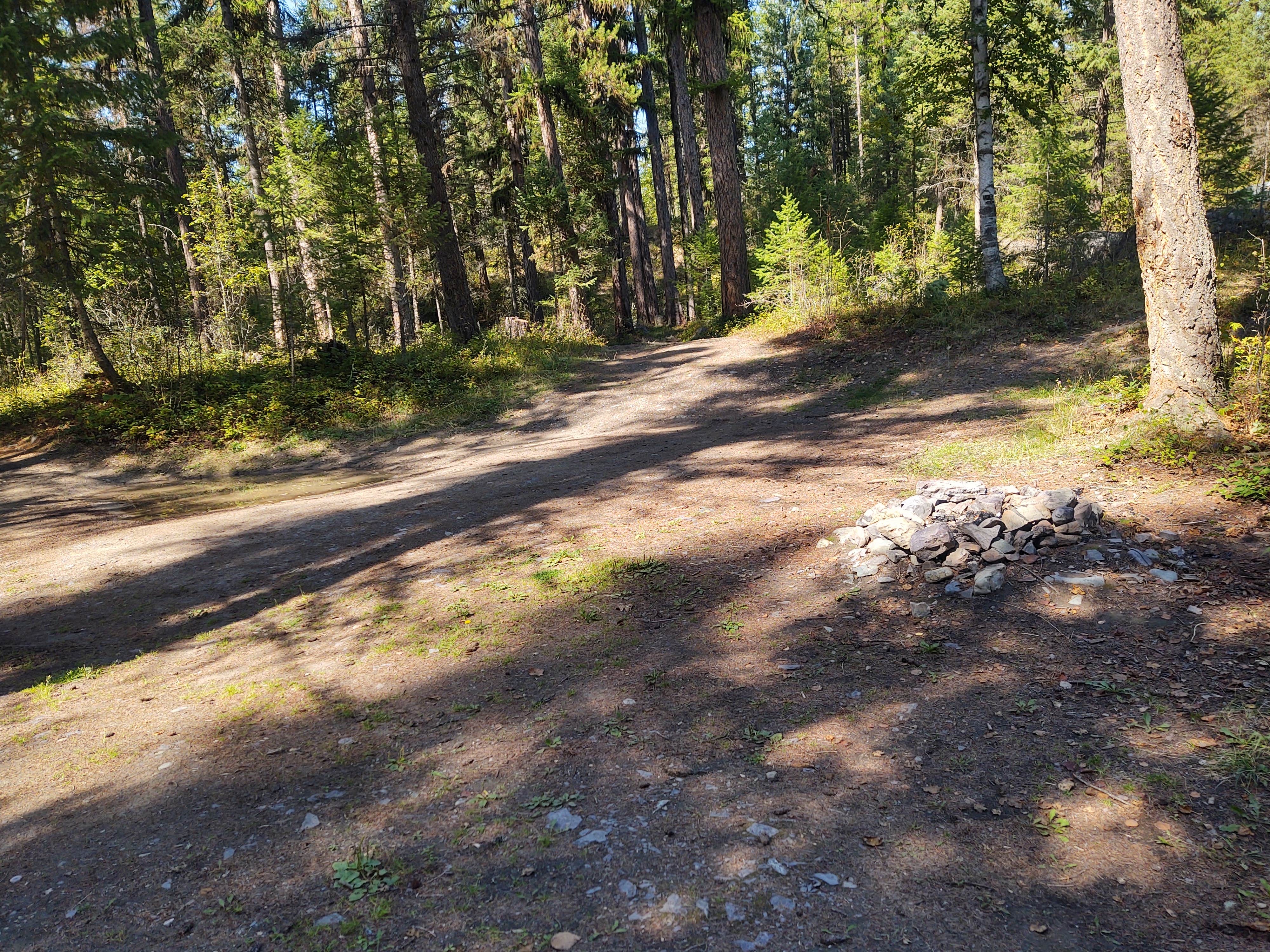 Camper-submitted photo at Stillwater River near Fortine, MT