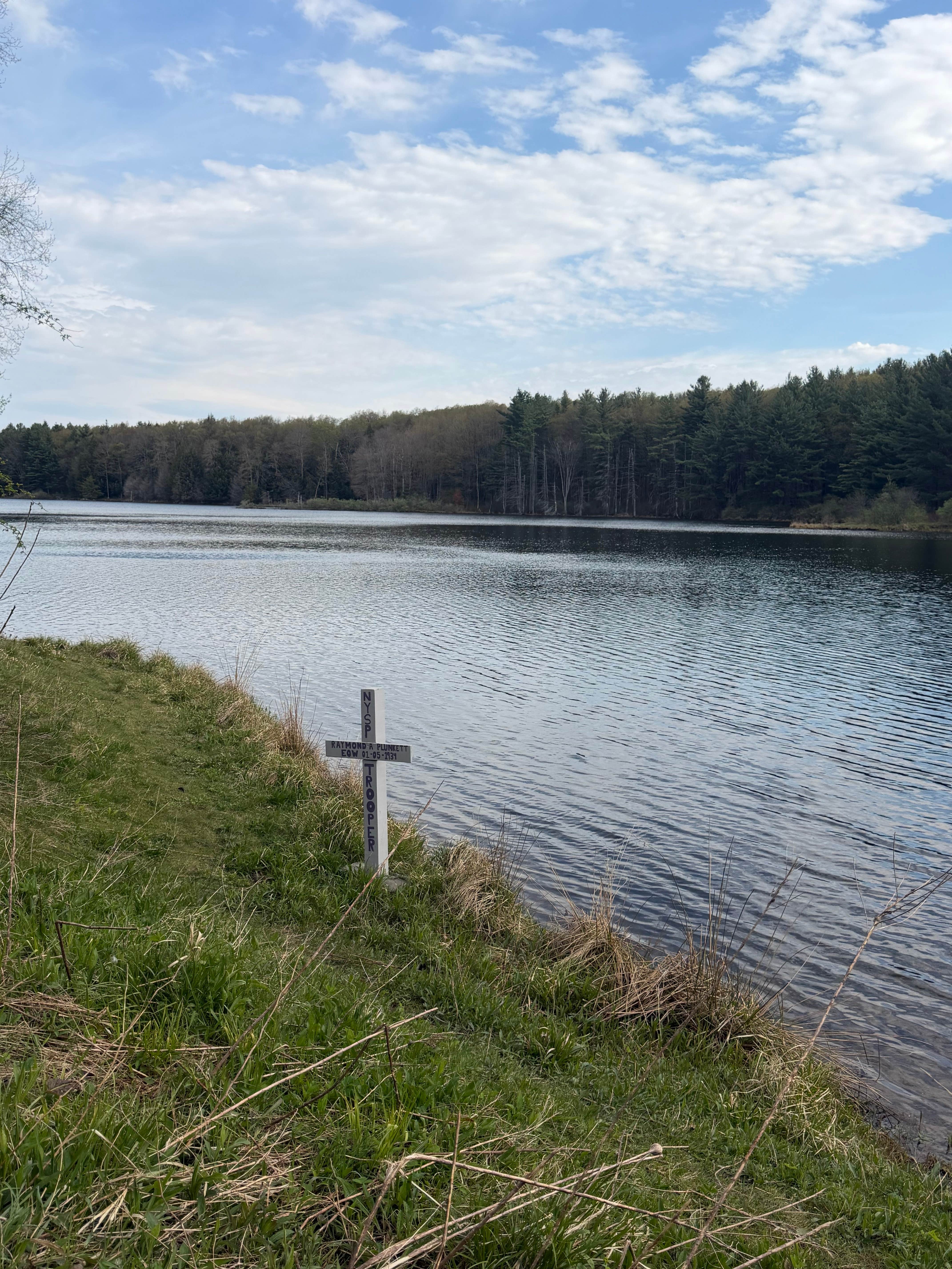 Camper-submitted photo at Stoney Pond State Forest Camping Area near Apulia Station, NY