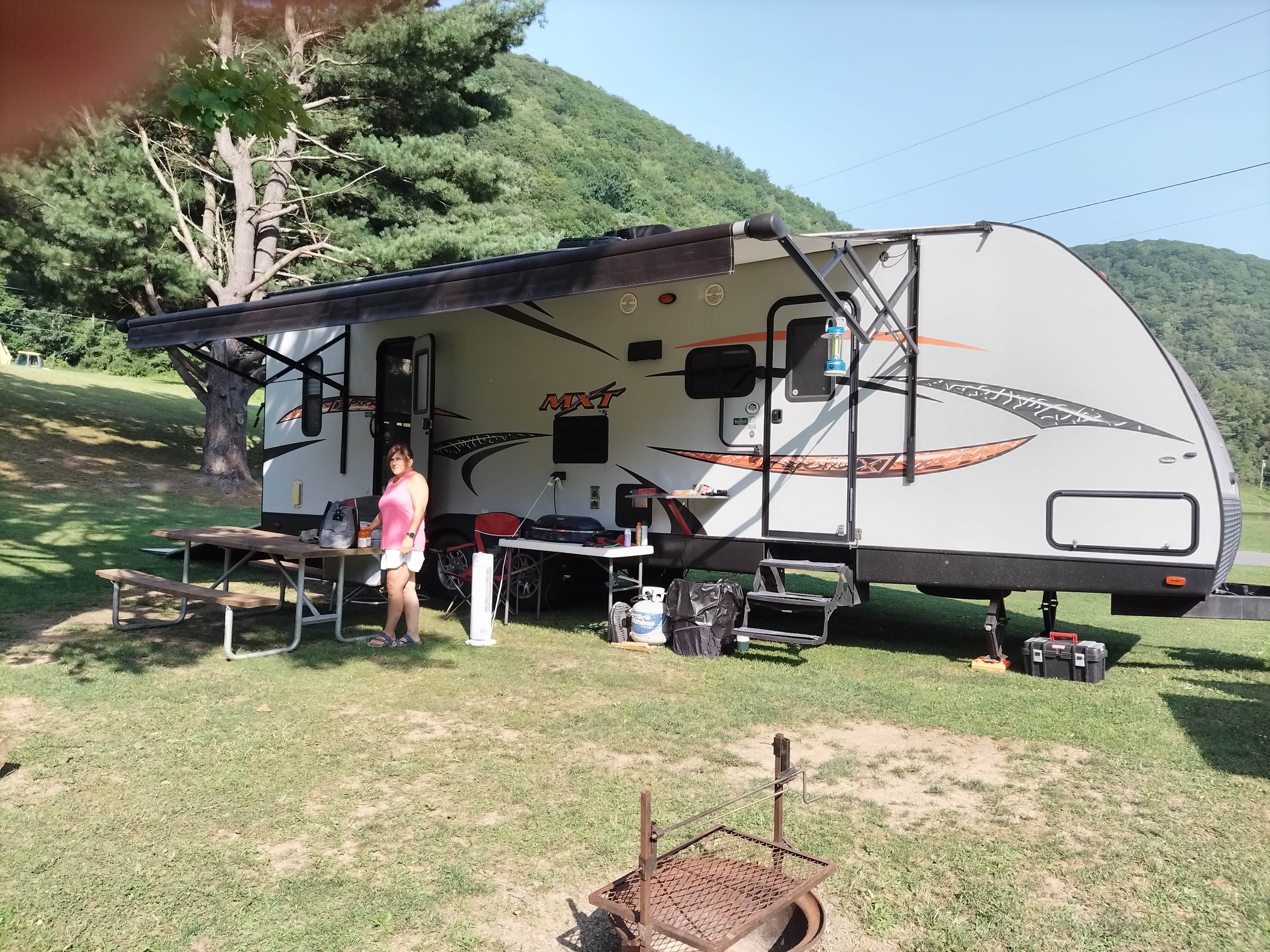 Camper-submitted photo at Stony Fork Creek Campground near Cammal, PA