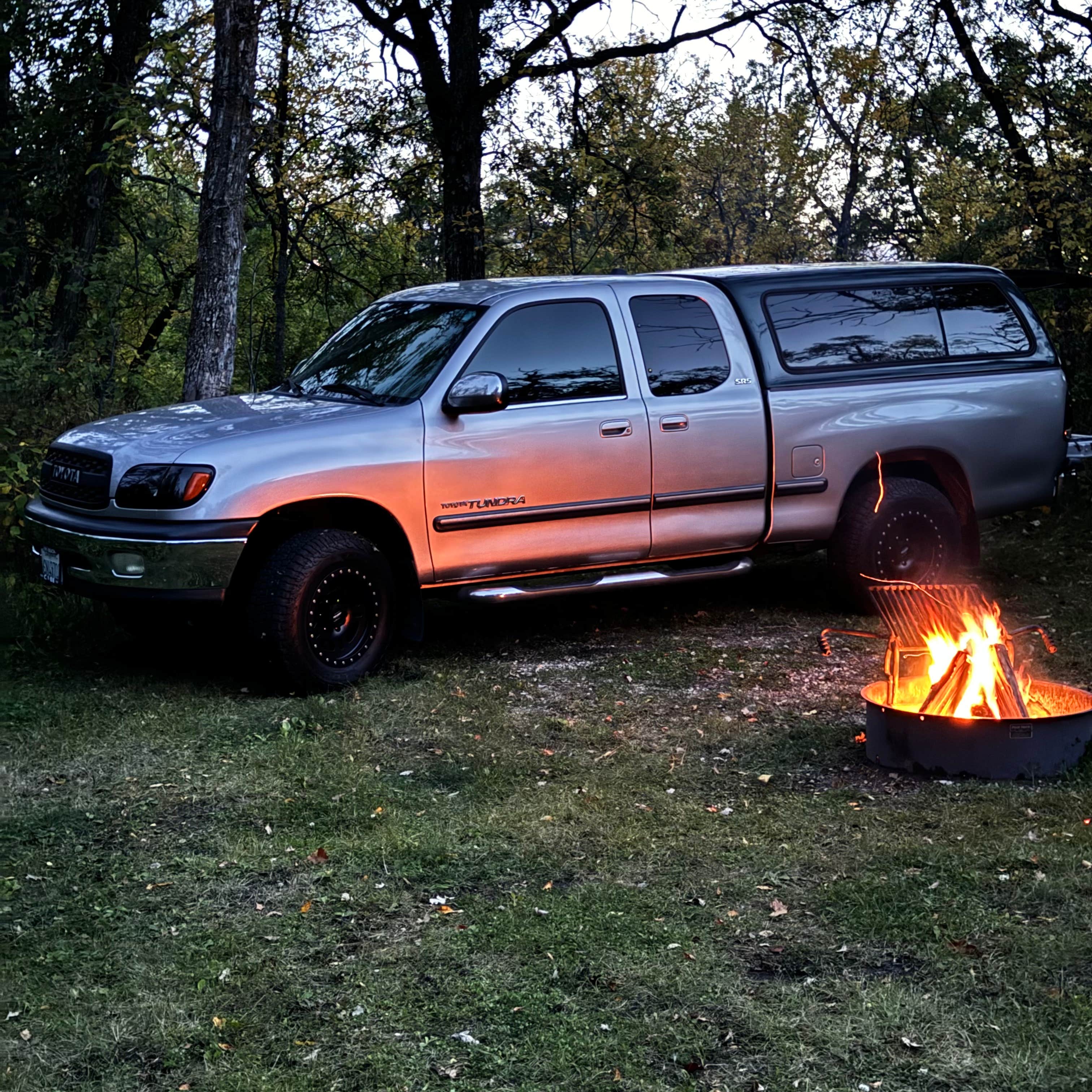 Camping near Lion Park at Lake Upsilon: Strawberry Lake Campgrounds, Bottineau, North Dakota