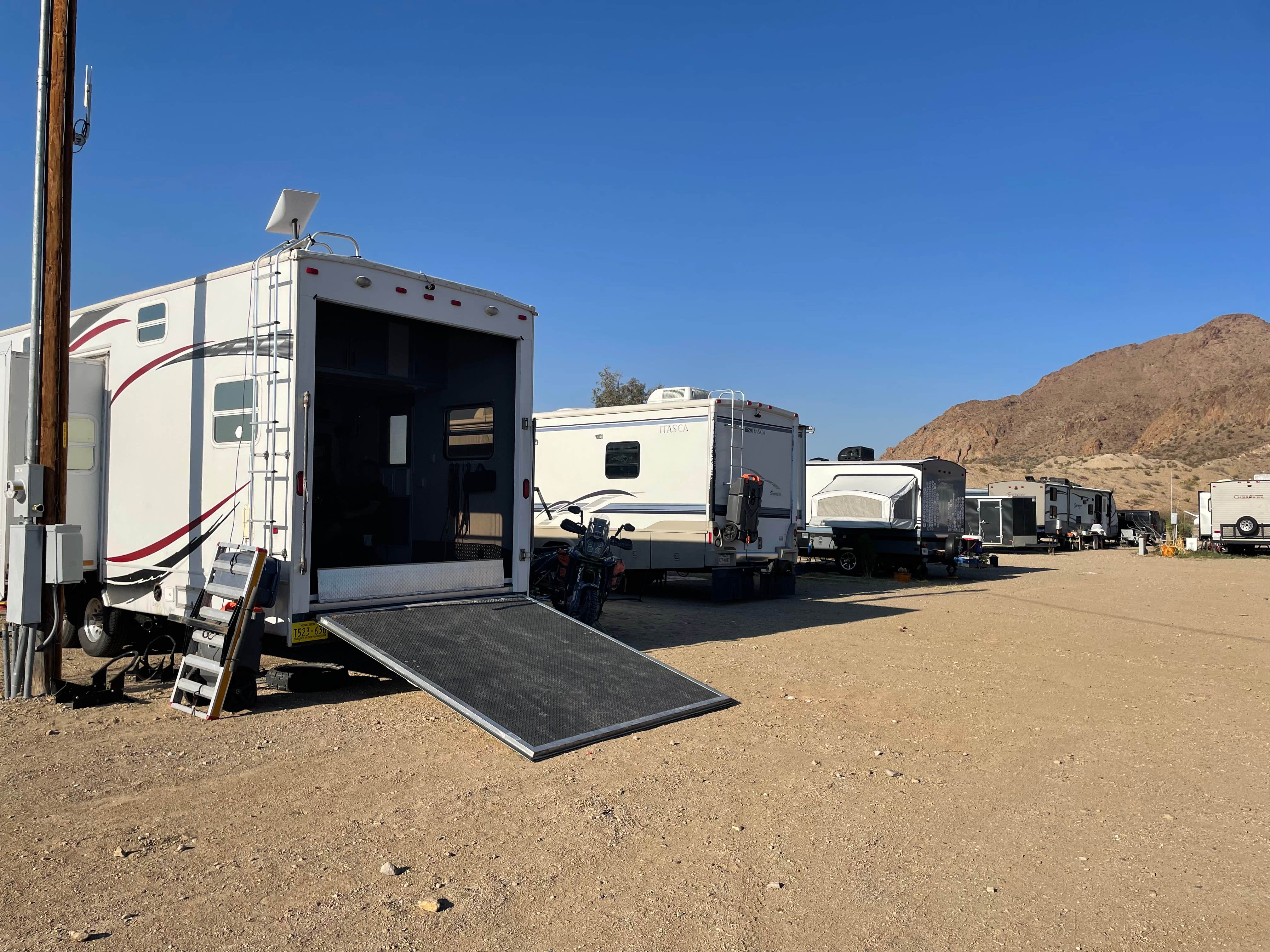 Joel R.'s photo of rv camping at Study Butte RV Park near Terlingua, TX