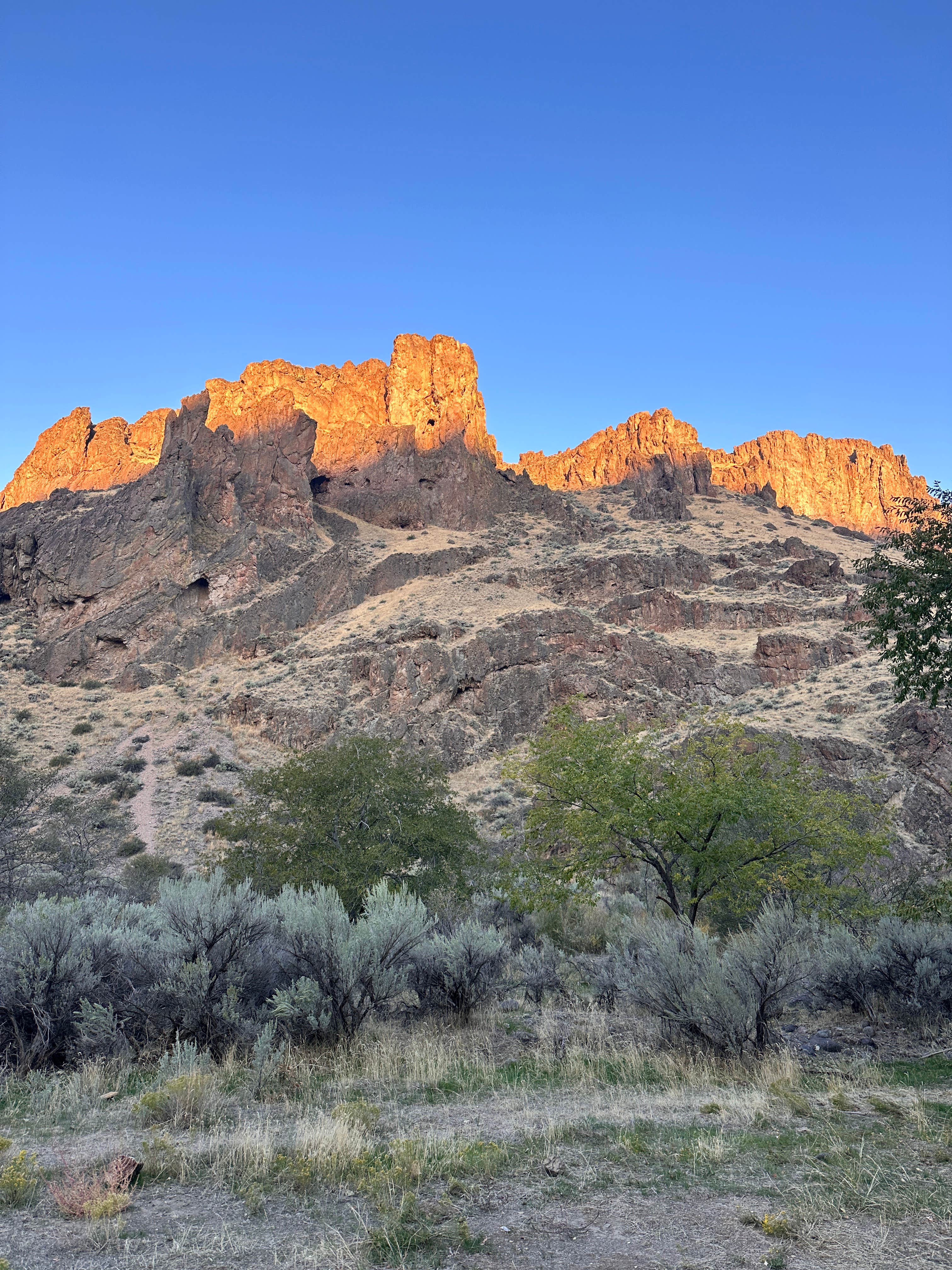 Camper-submitted photo at Succor Creek State Natural Area Dispersed near Star, ID