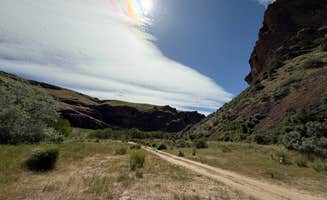 Devon R.'s photo of a dispersed camping area at Succor Creek State Natural Area Dispersed near Nampa, ID