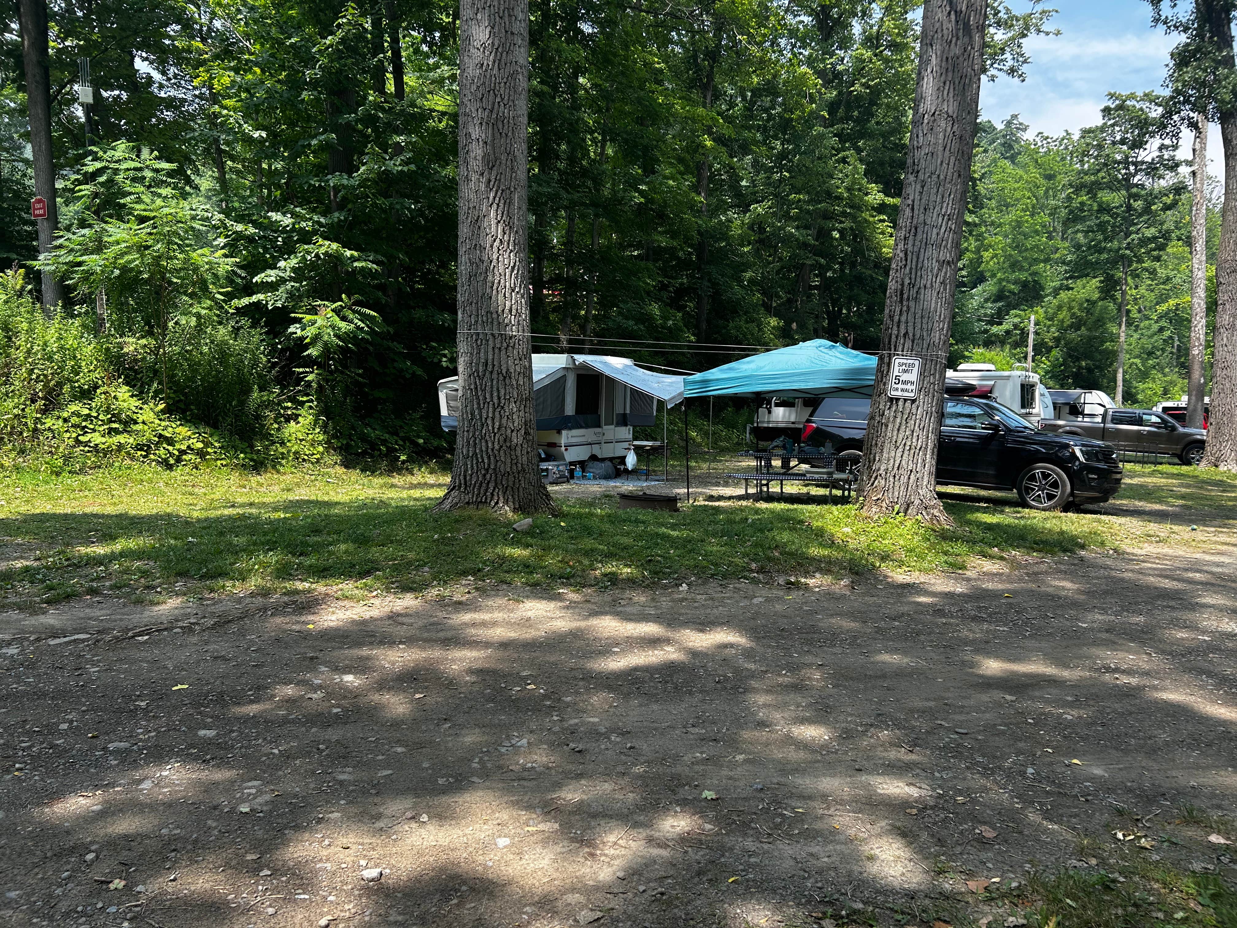 Andy B.'s photo at Sugar Creek Glen Campground near Alfred, NY