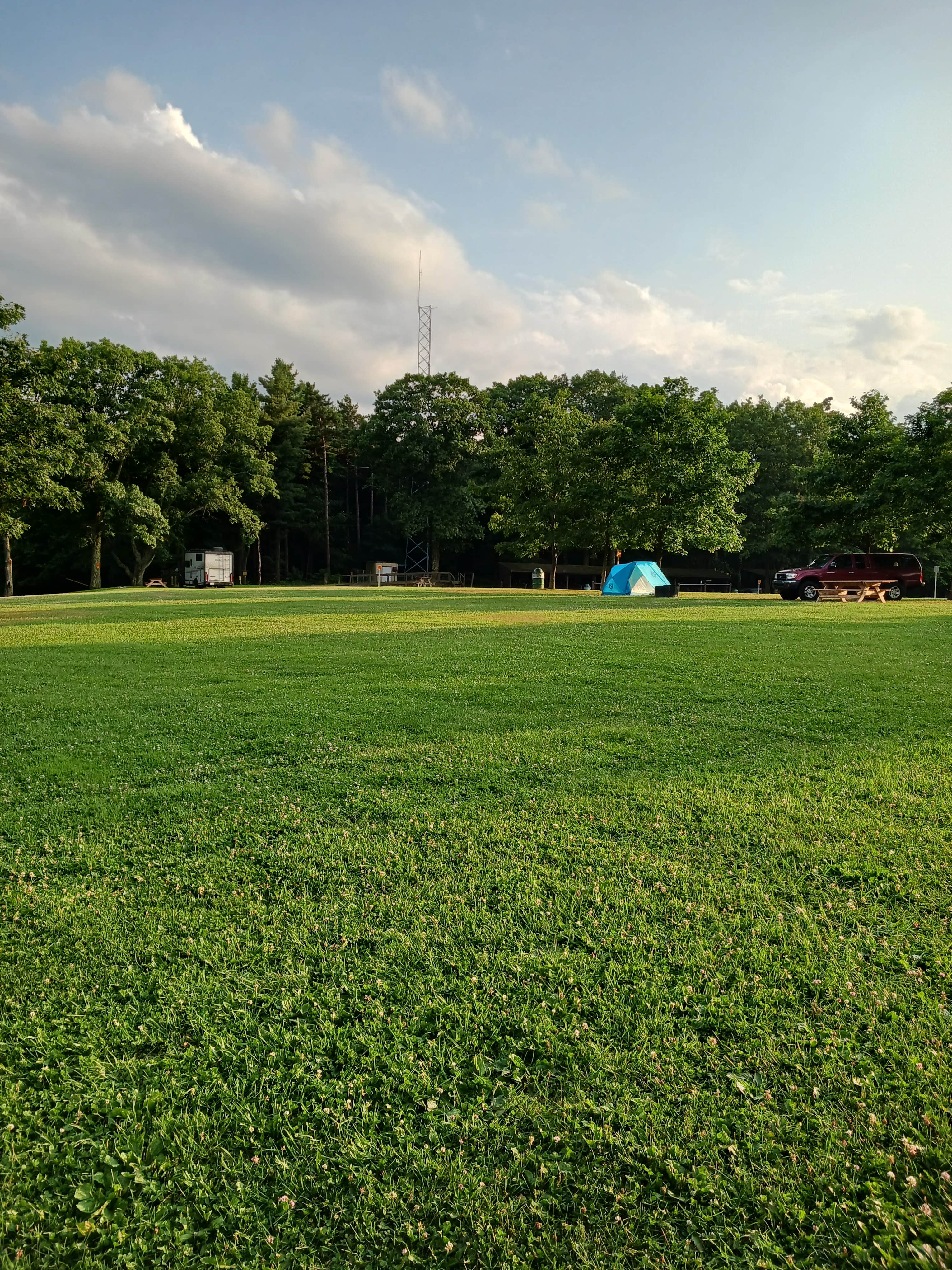 Camper-submitted photo at Sugar Hill Fire Tower Campsite near Nunda, NY