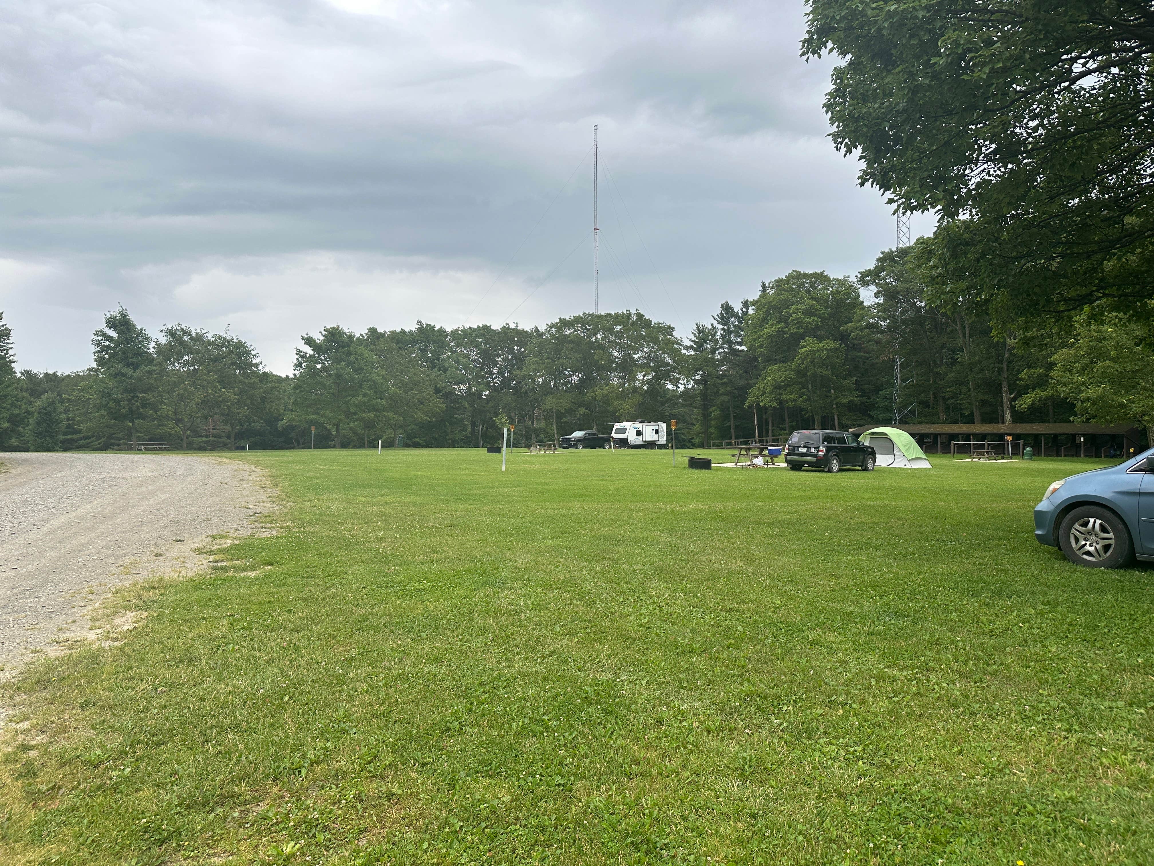 Camper-submitted photo at Sugar Hill Fire Tower Campsite near Hector, NY