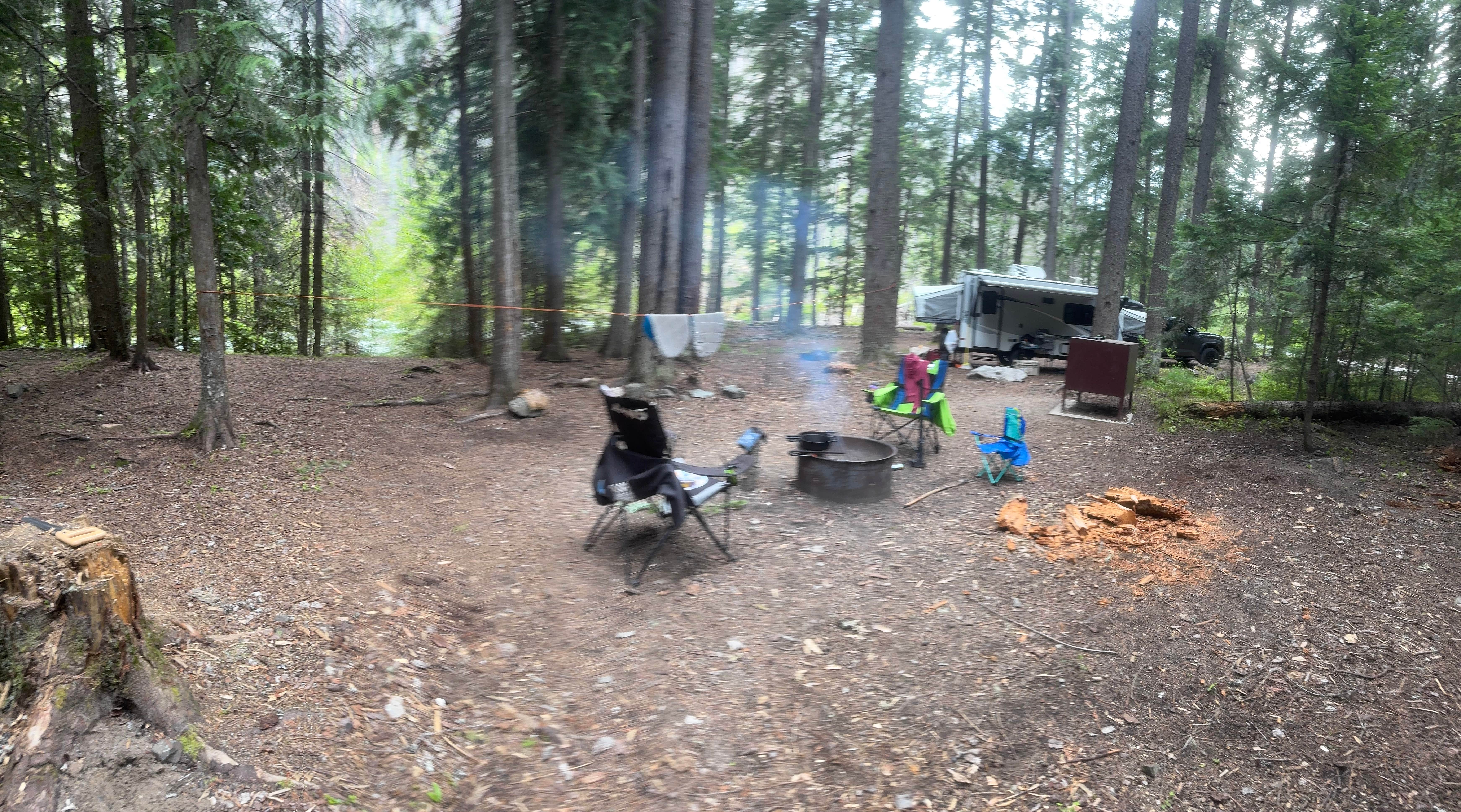 Marcus K.'s photo of tent camping at Sullivan Creek Campgrounds near Colville National Forest