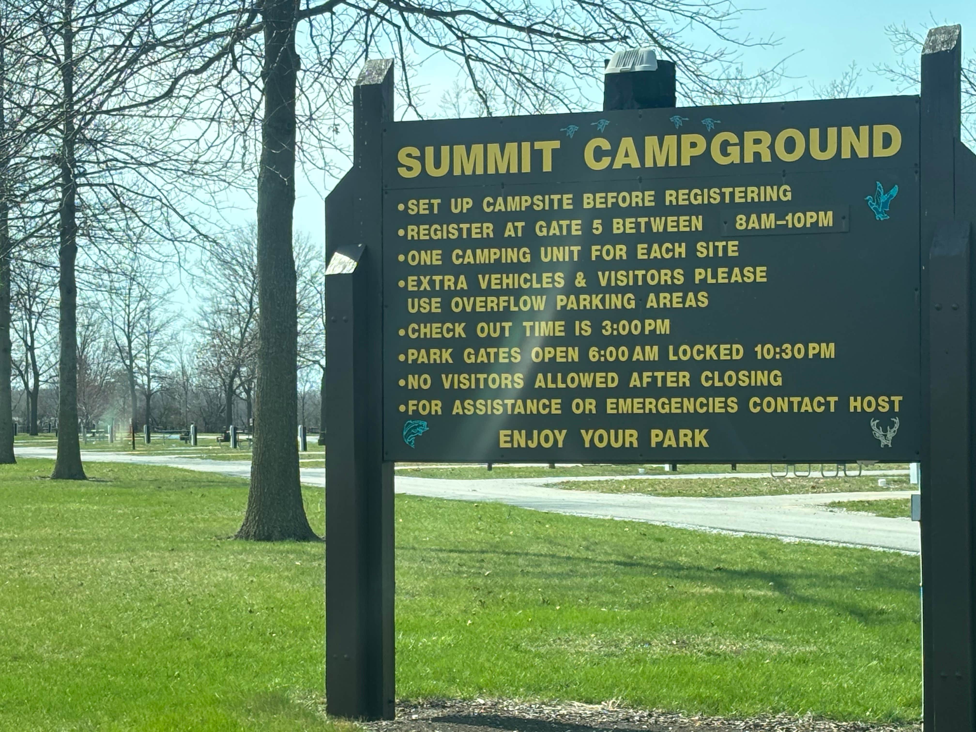 Camper-submitted photo at Summit Campground - West Lake Park near Rock Island, IL