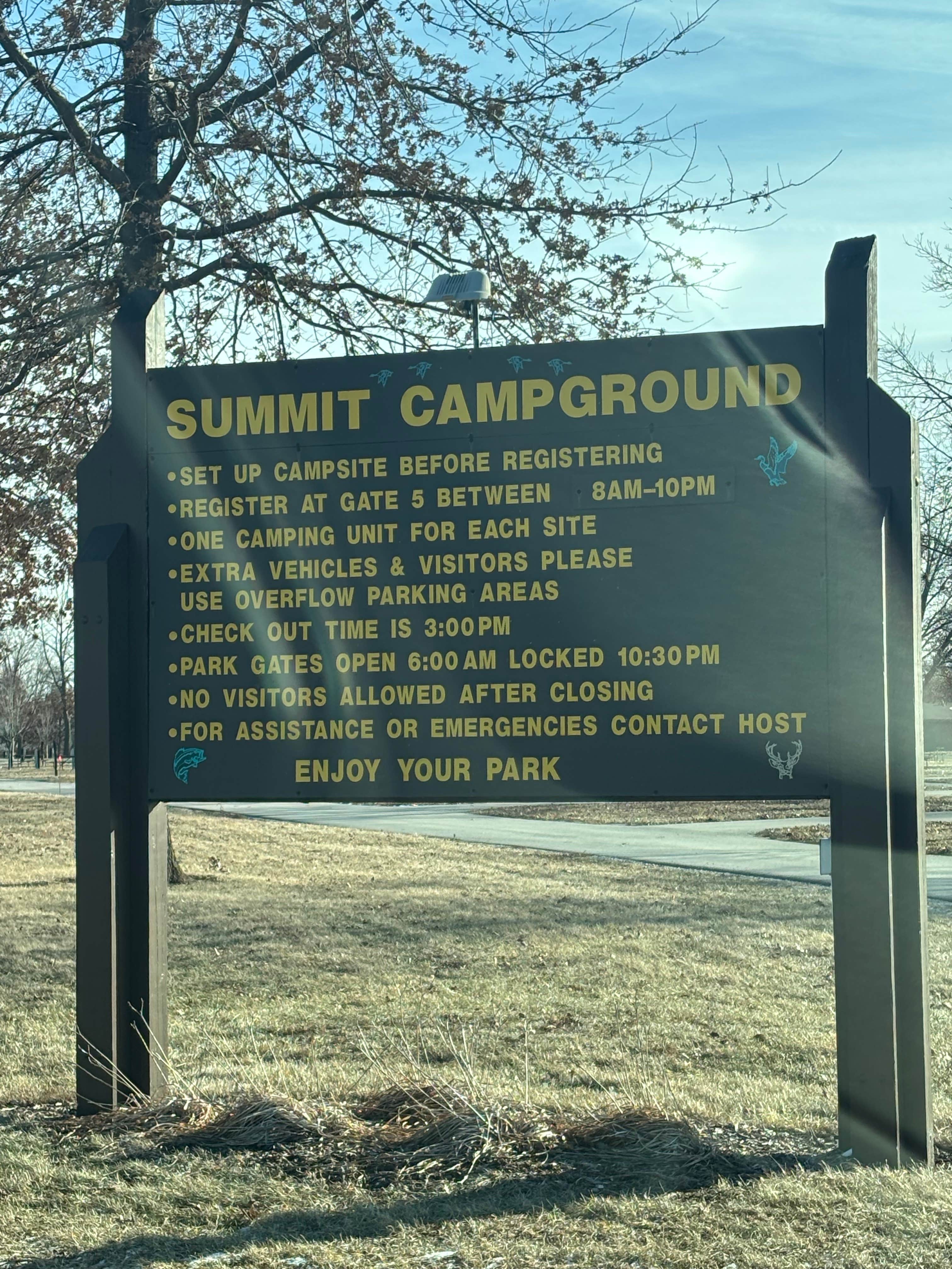 Camper-submitted photo at Summit Campground - West Lake Park near Columbus Junction, IA