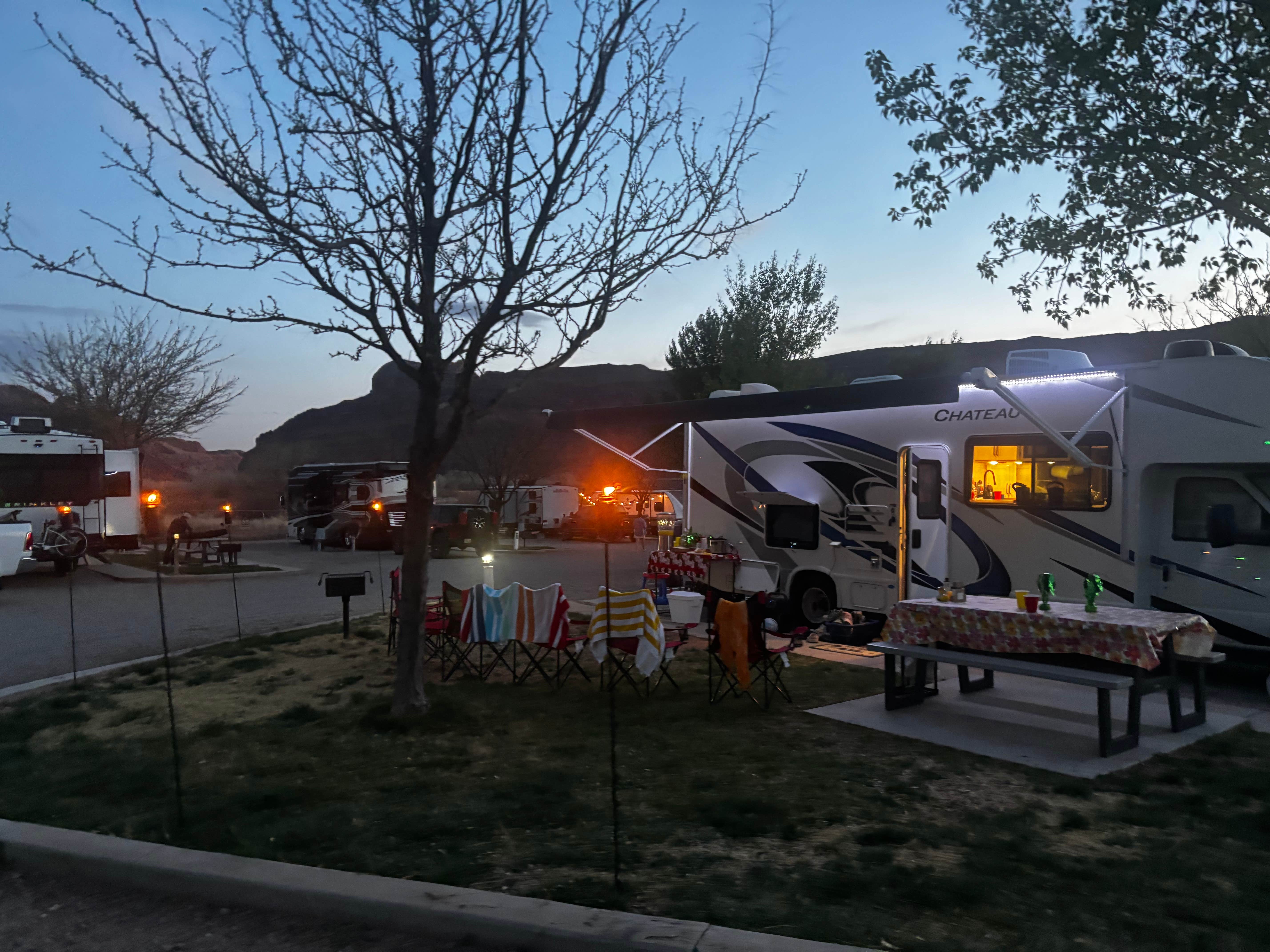 Jennifer H.'s photo of rv camping at Sun Outdoors Arches Gateway near Thompson, UT