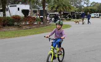 Joe R.'s photo of camping with pets at Sun Outdoors St. Augustine near San Mateo, FL