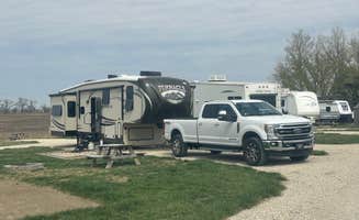 Toni S.'s photo of rv camping at Sunset at Blue Oasis RV Park near Tekamah, NE