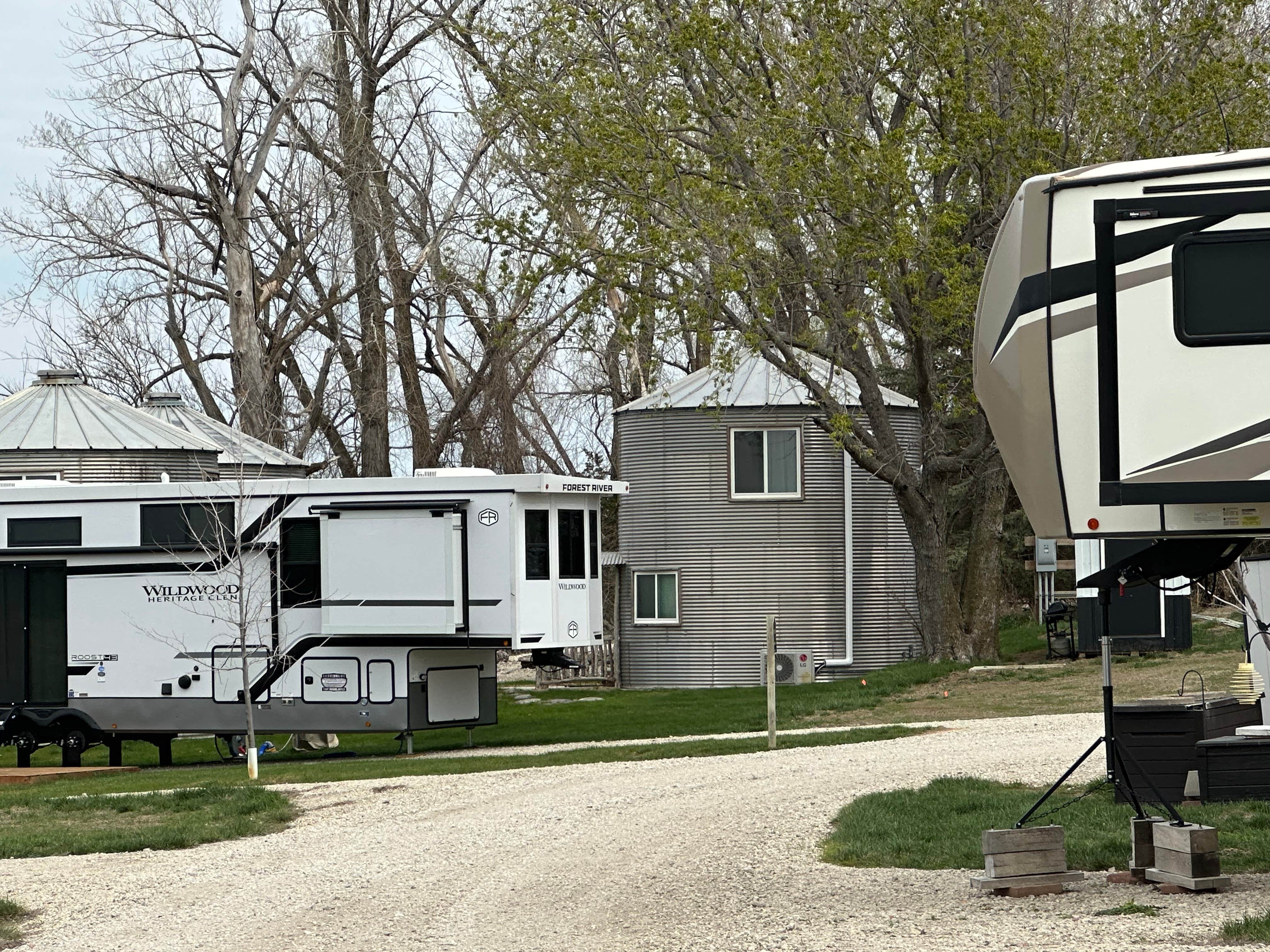 Toni S.'s photo of rv camping at Sunset at Blue Oasis RV Park near Wisner, NE
