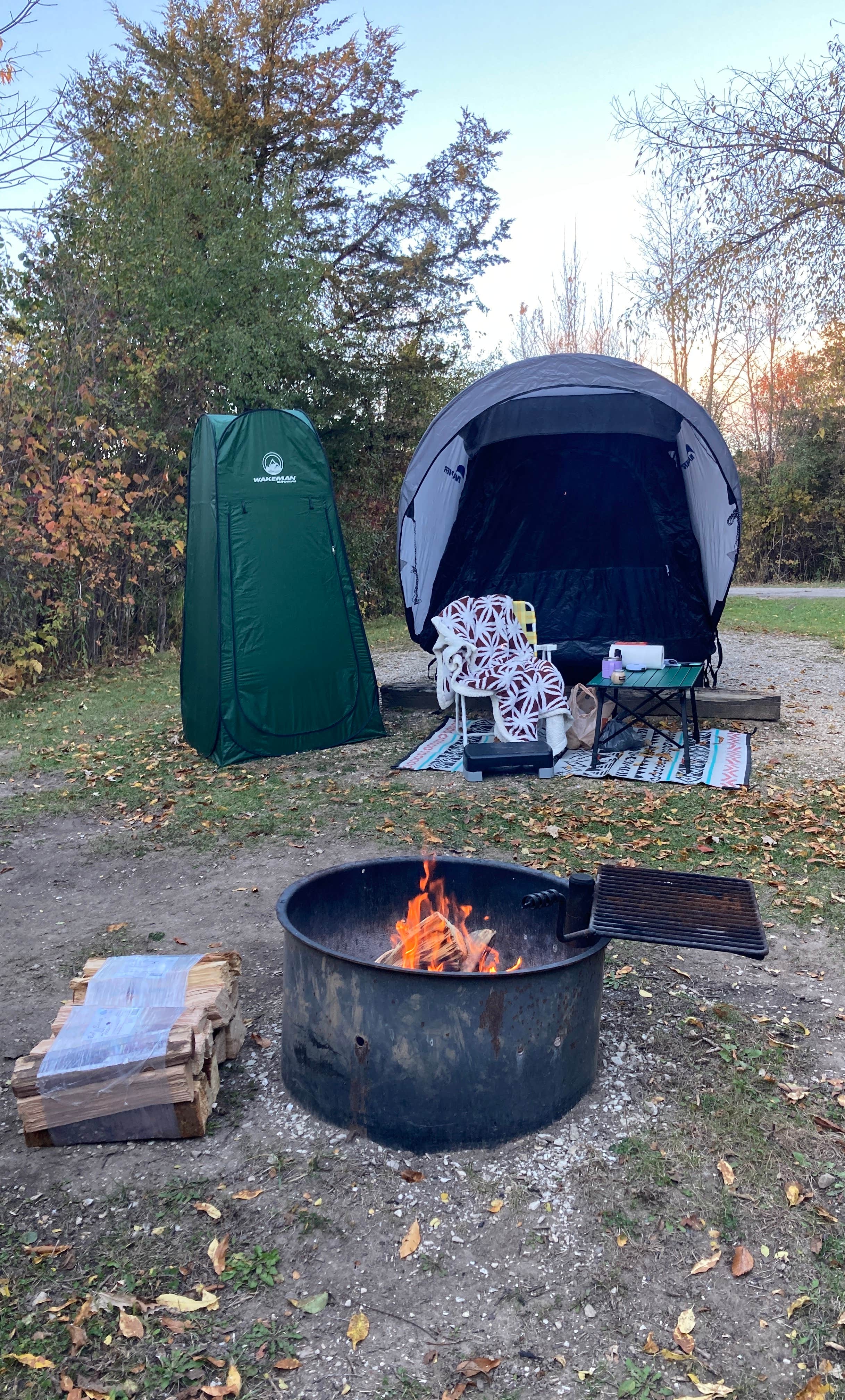 Abbe W.'s photo at Sunset Campground — Richard Bong State Recreation Area near Lake Bluff, IL