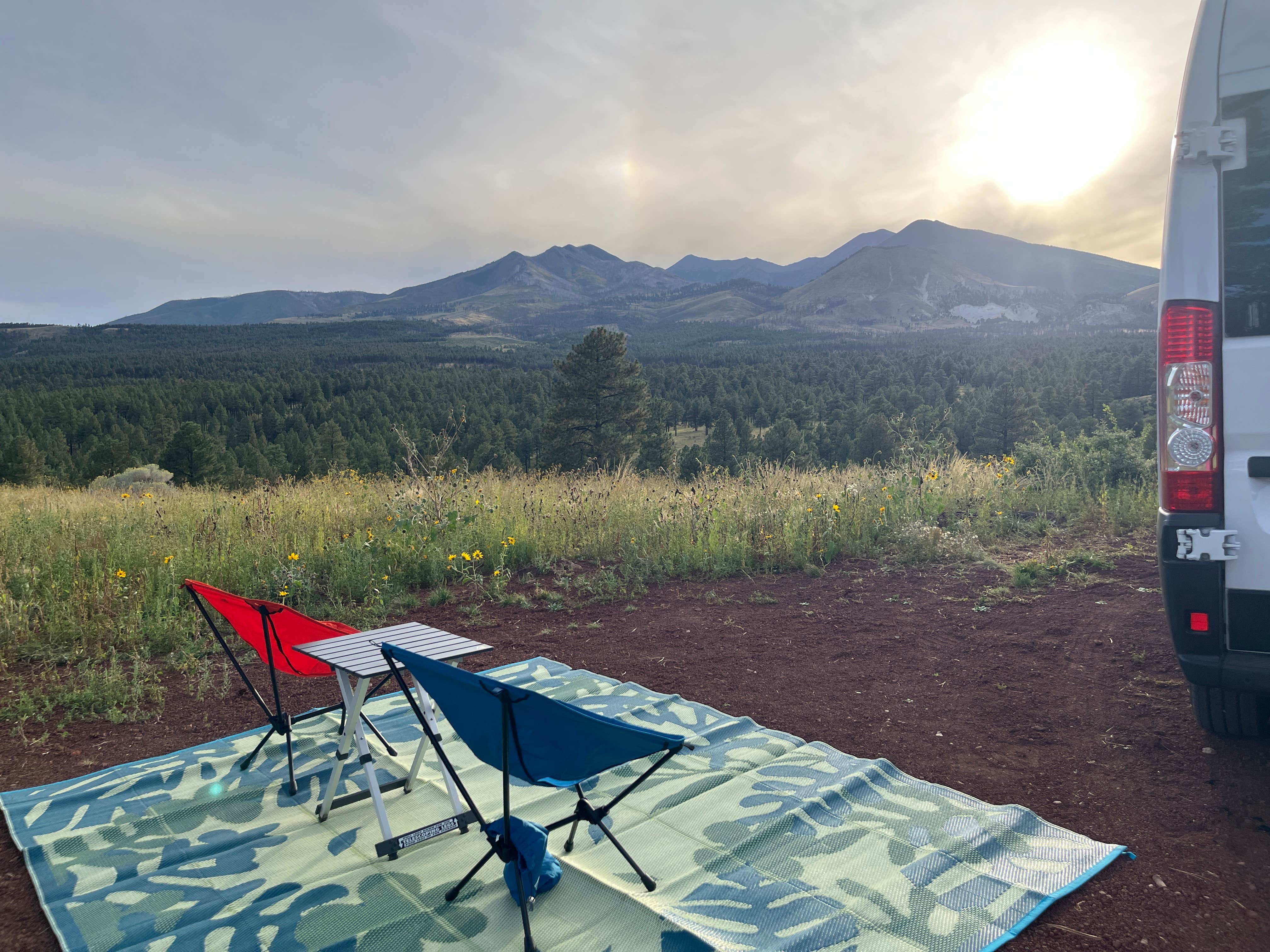 Camping near Lockett Meadow Dispersed Camping: Sunset Crater Volcano National Monument, Flagstaff, Arizona