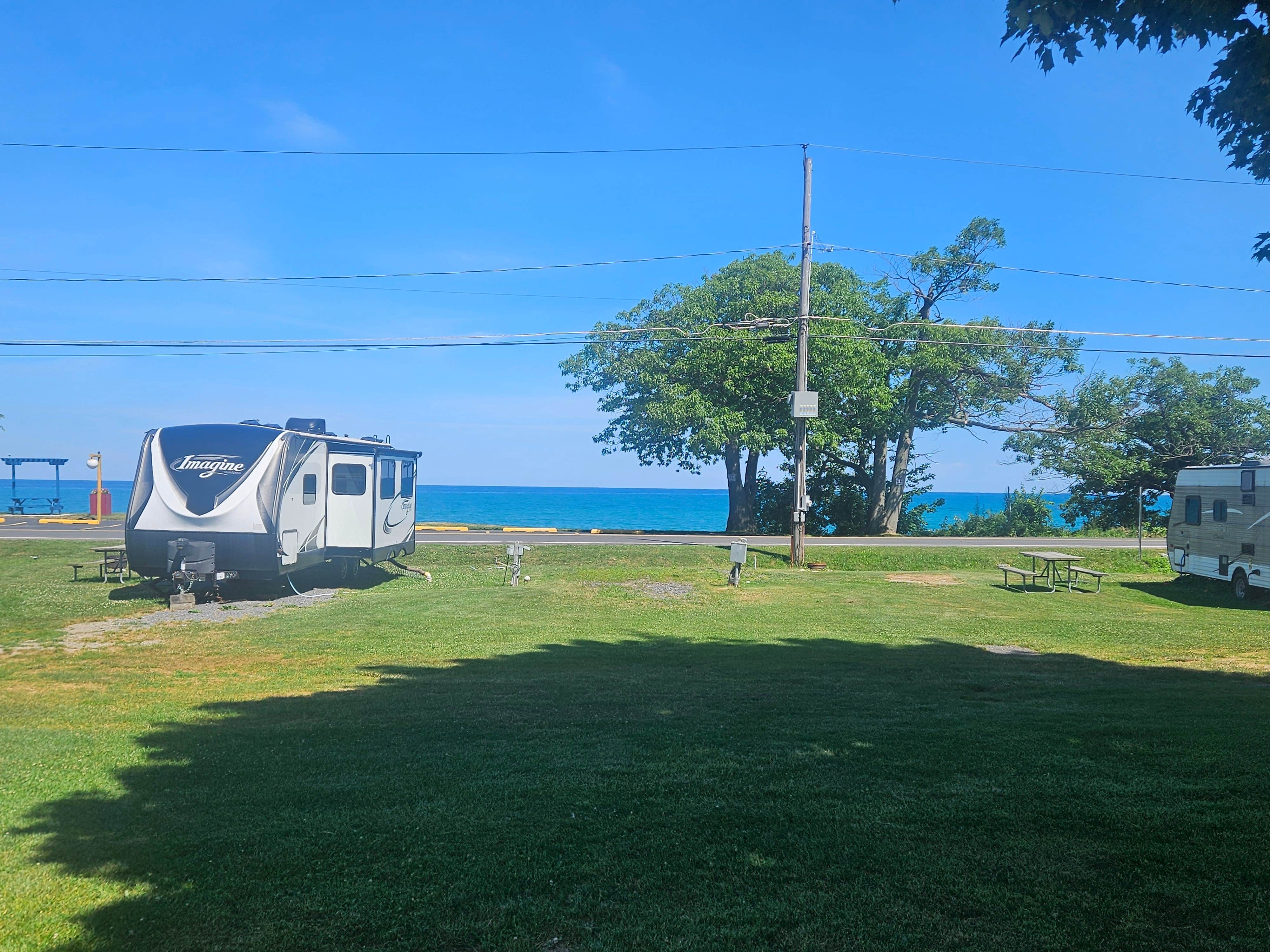 dan H.'s photo of rv camping at Sunset Harbor RV and Cabins near Syracuse, NY