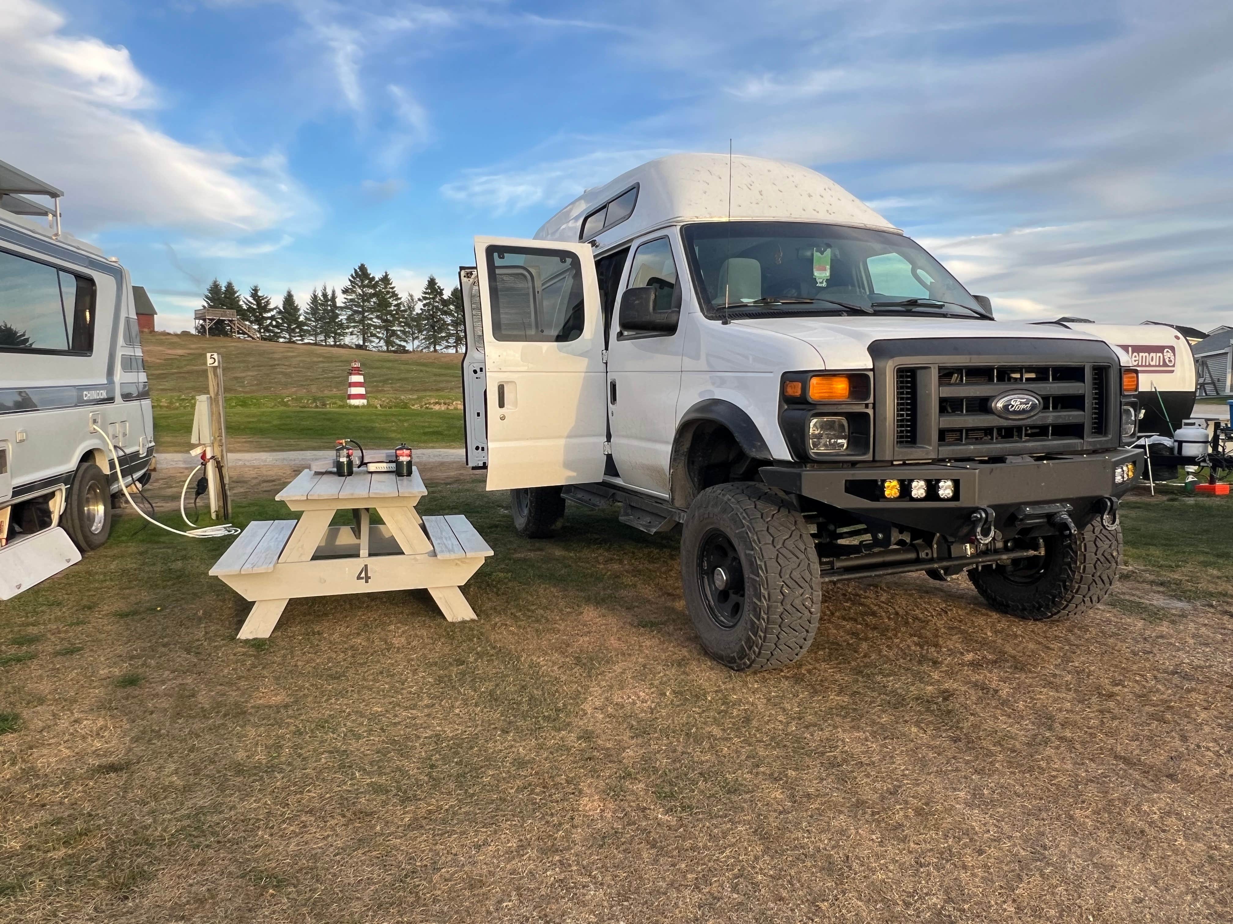Meghan B.'s photo of rv camping at Sunset Point RV Park near Perry, ME