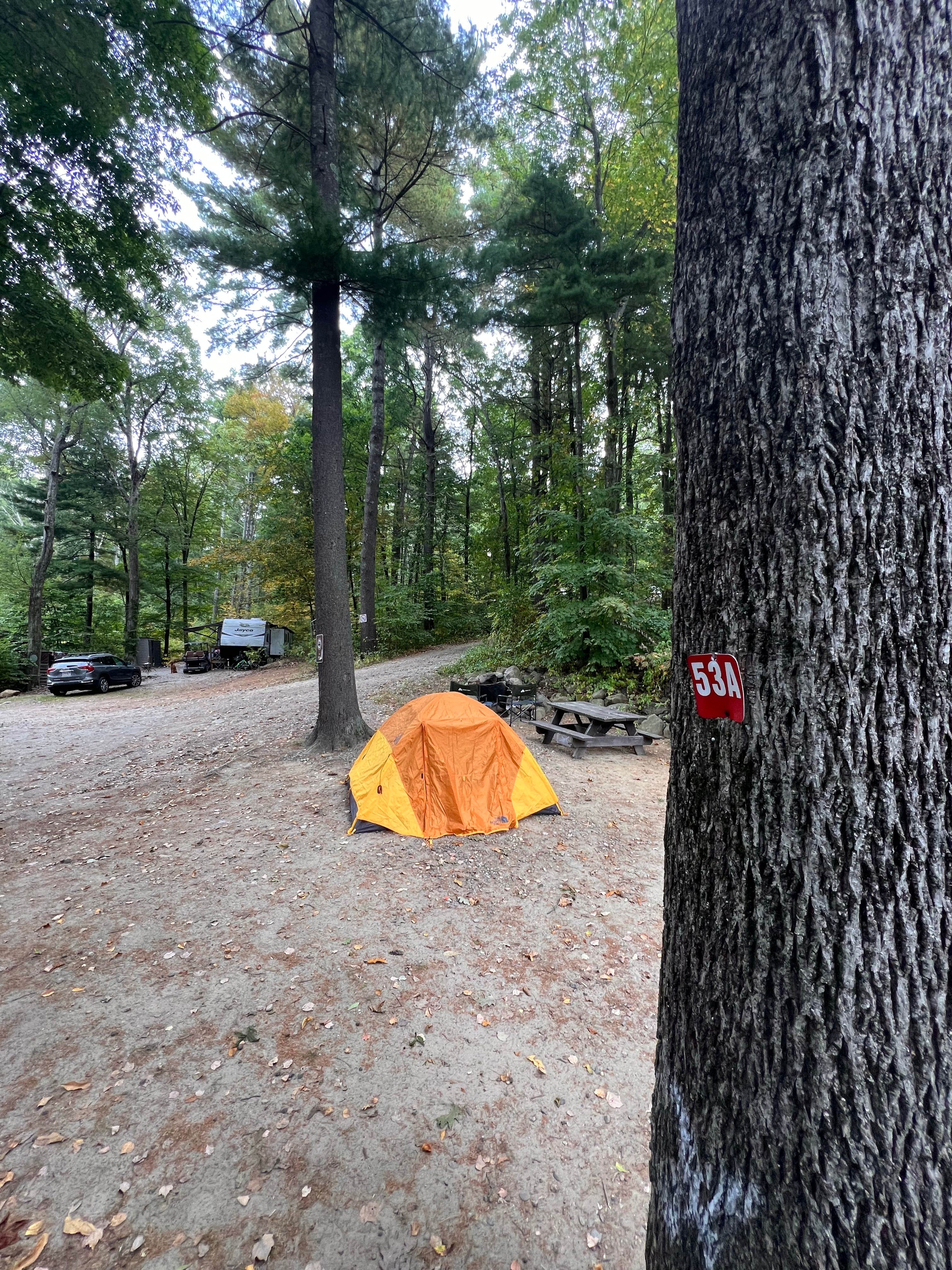 Camper-submitted photo at Sunset View Farms near North Brookfield, MA