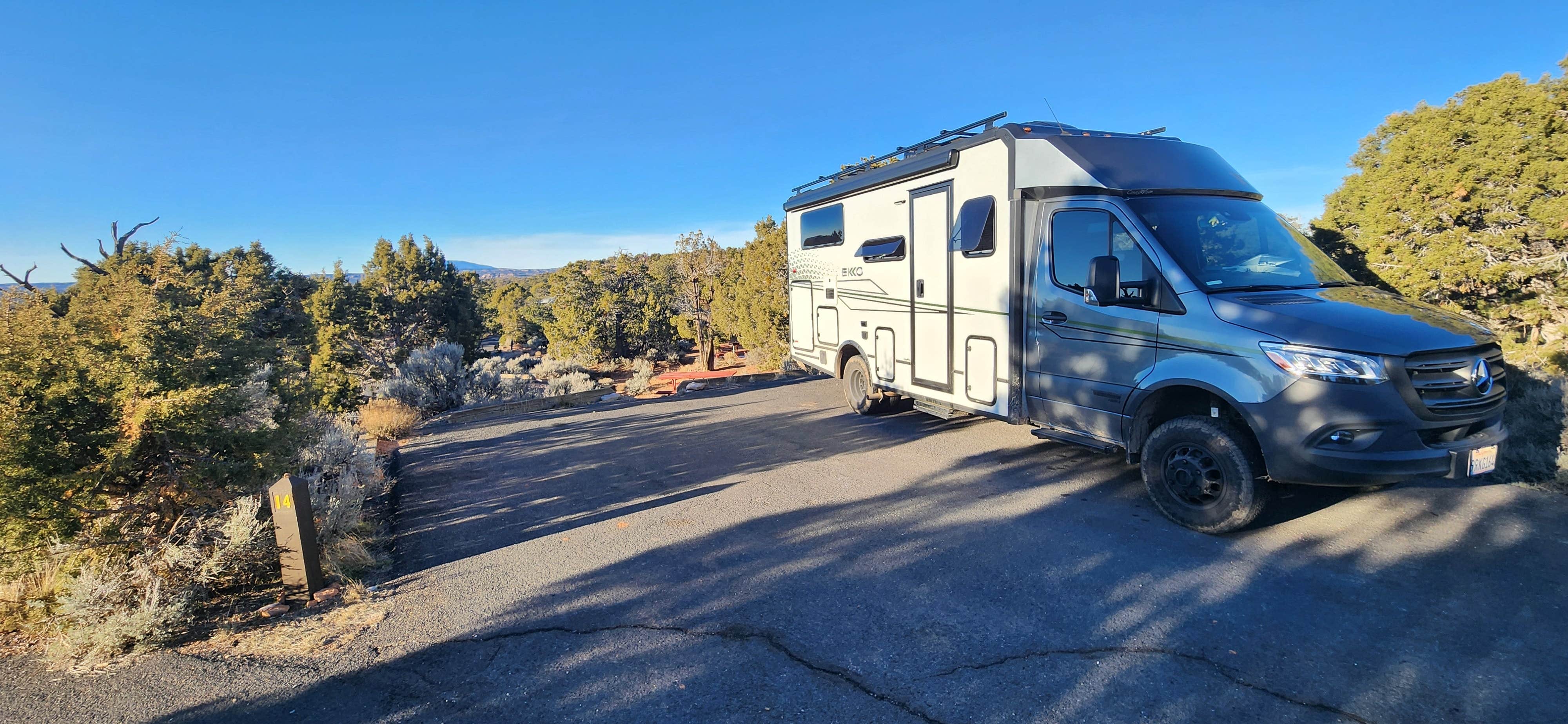 kevin M.'s photo of rv camping at sunset view free campground near Kayenta, AZ