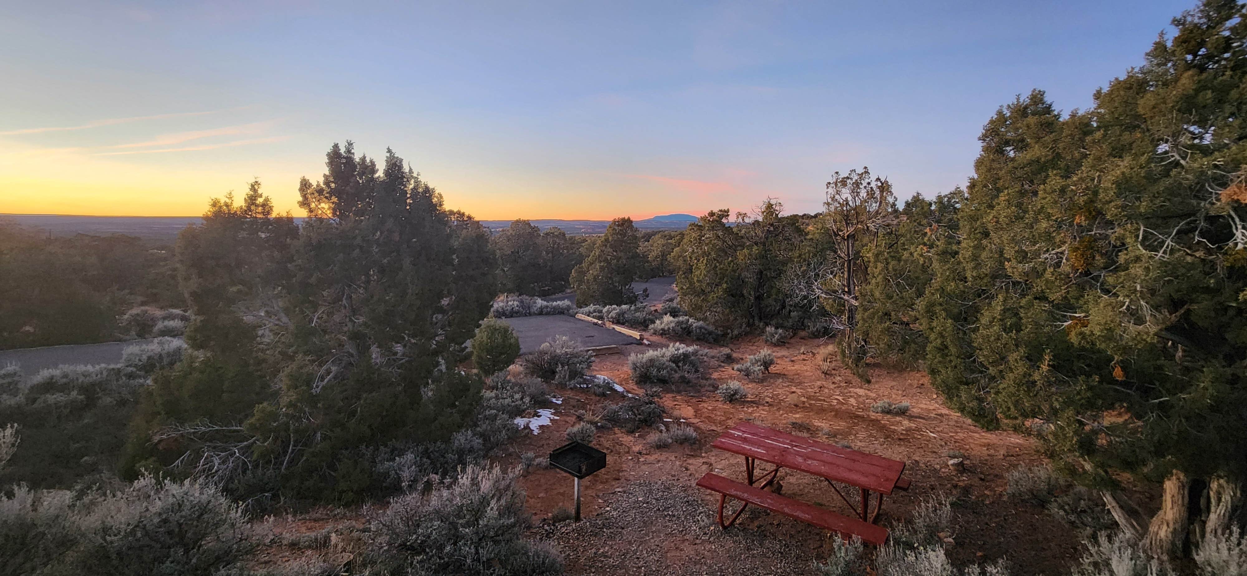 Camper submitted image from sunset view free campground - 2