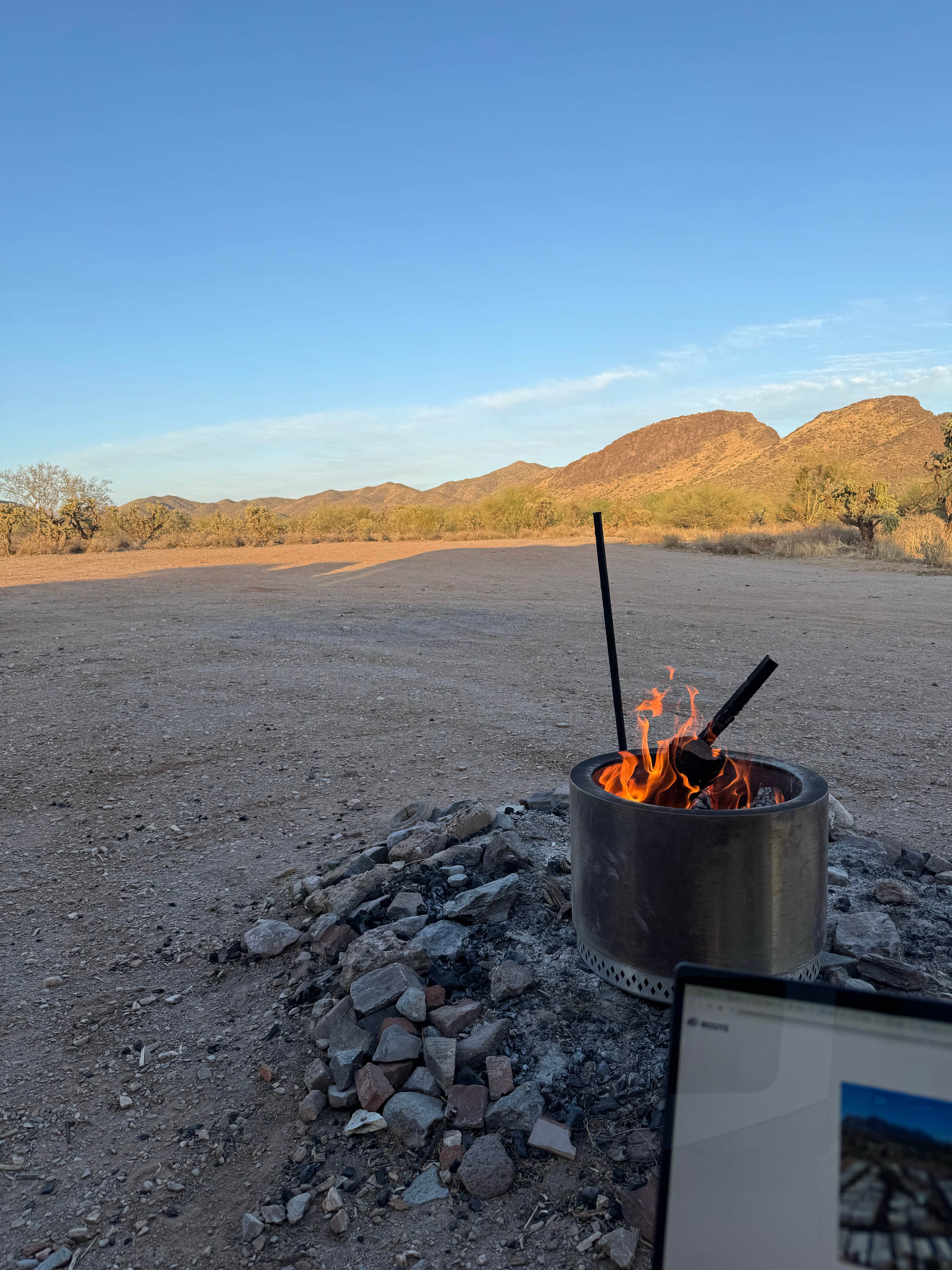 Camper-submitted photo at Superstition Mountain AZ state trust dispersed near Superior, AZ