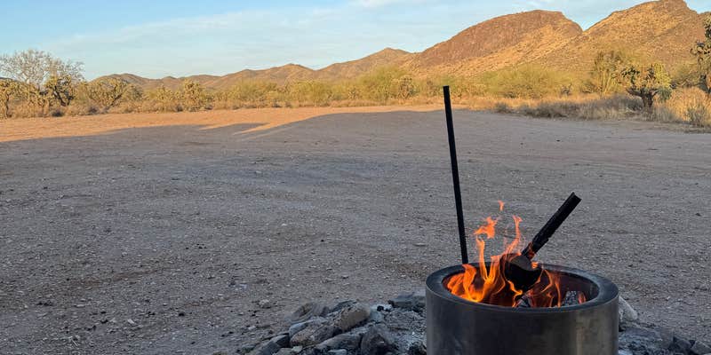 Camper submitted image from Superstition Mountain AZ state trust dispersed