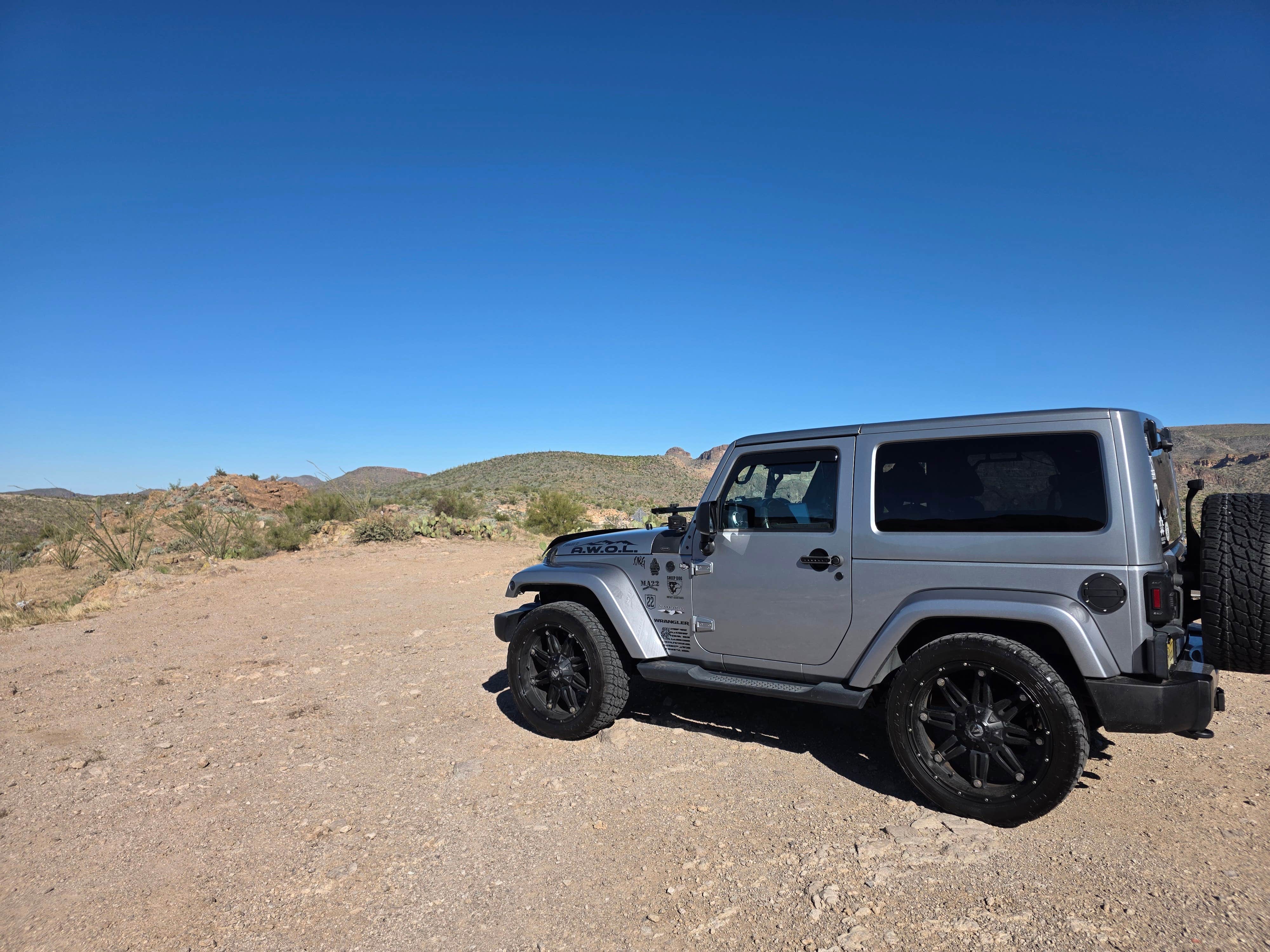 Camper-submitted photo at Superstition Mountains -- Dispersed Sites along Hwy 88 near Superstition Mobile Ranch, AZ
