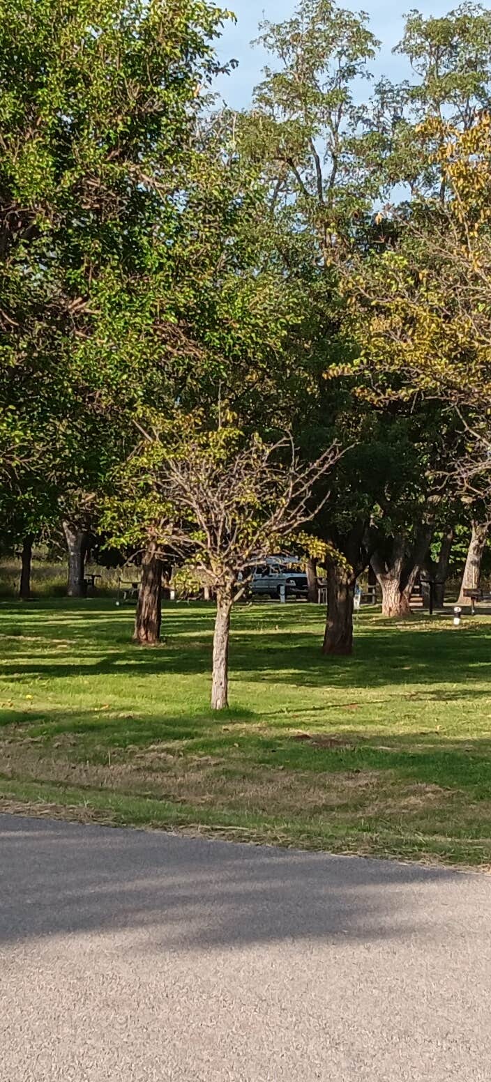 Camper-submitted photo at Supply Park Campground near Fort Supply Lake