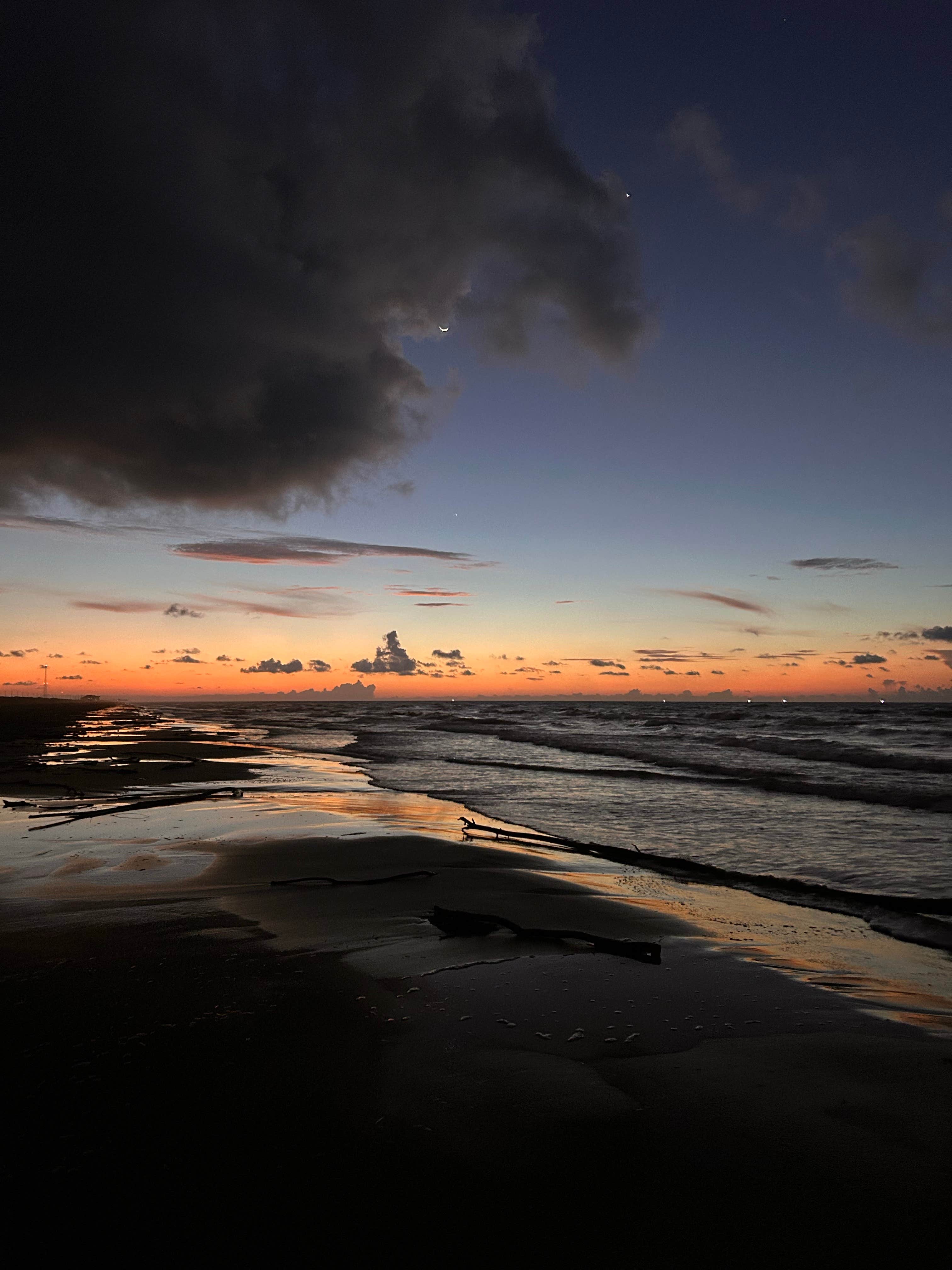 Surfside Beach Dispersed Camping