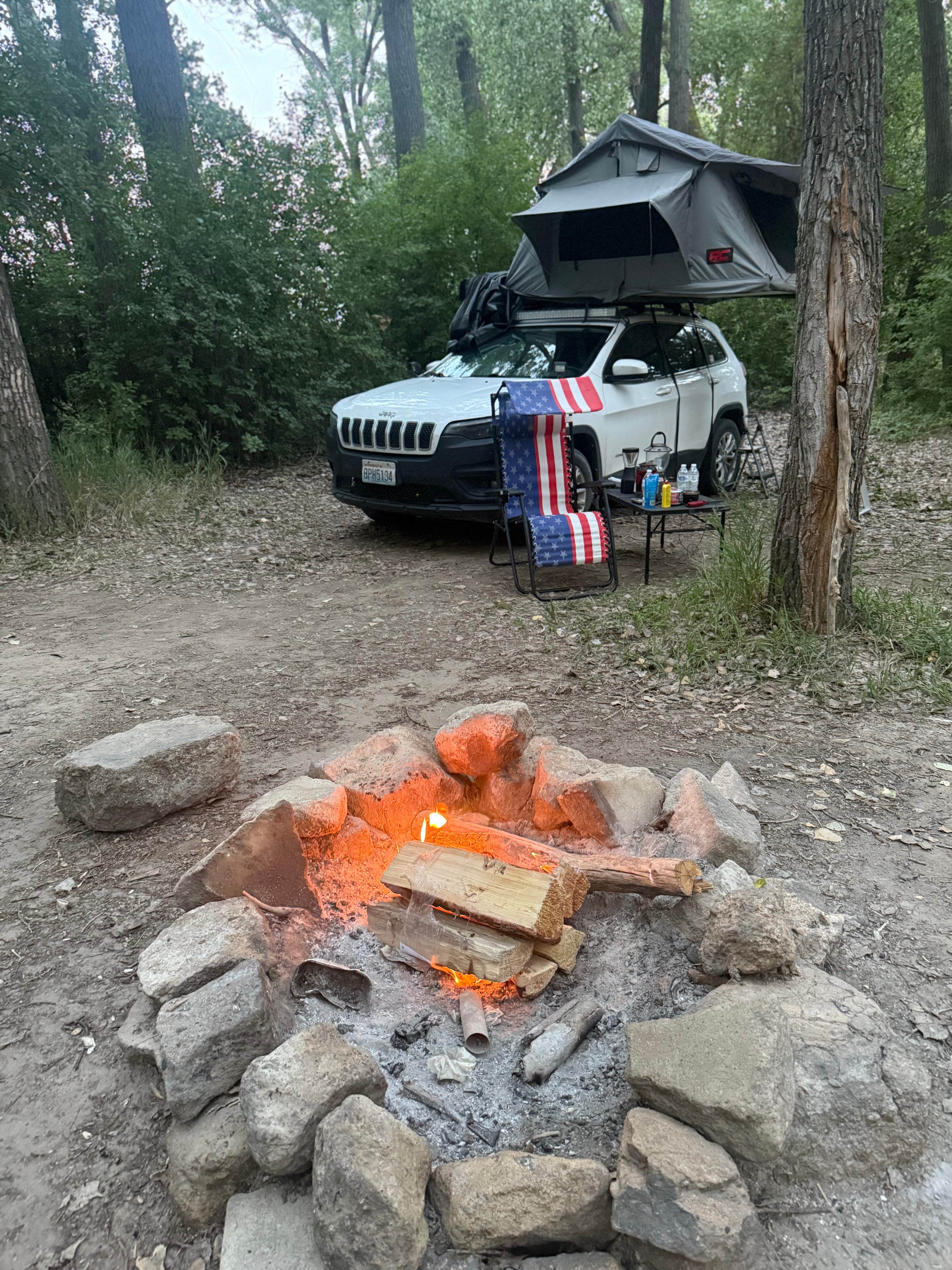 Maui F.'s photo of a dispersed camping area at Westshore Camping Area in Nebraska