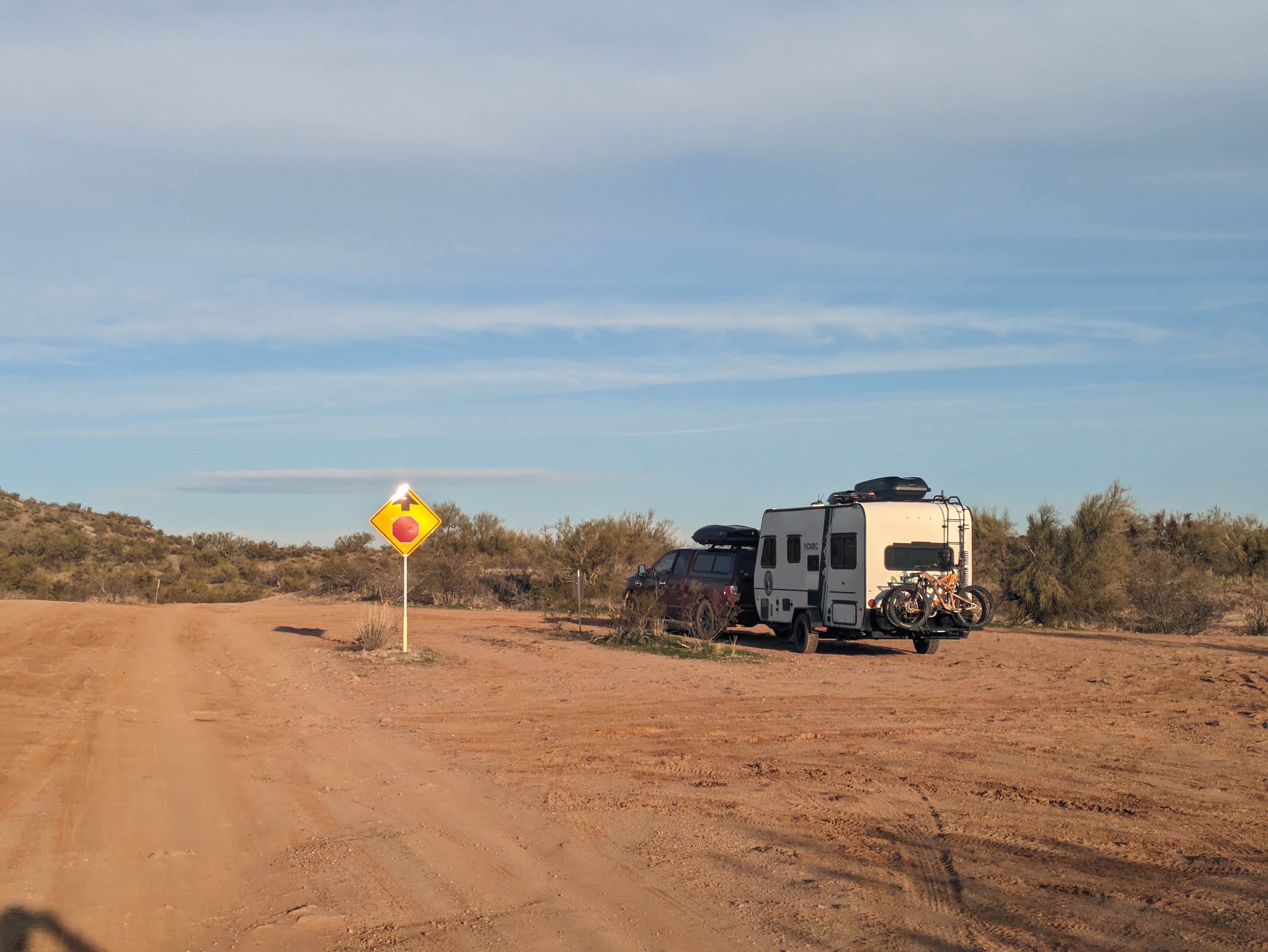 Camper submitted image from Vulture Peak Road North State Trust Land - 4