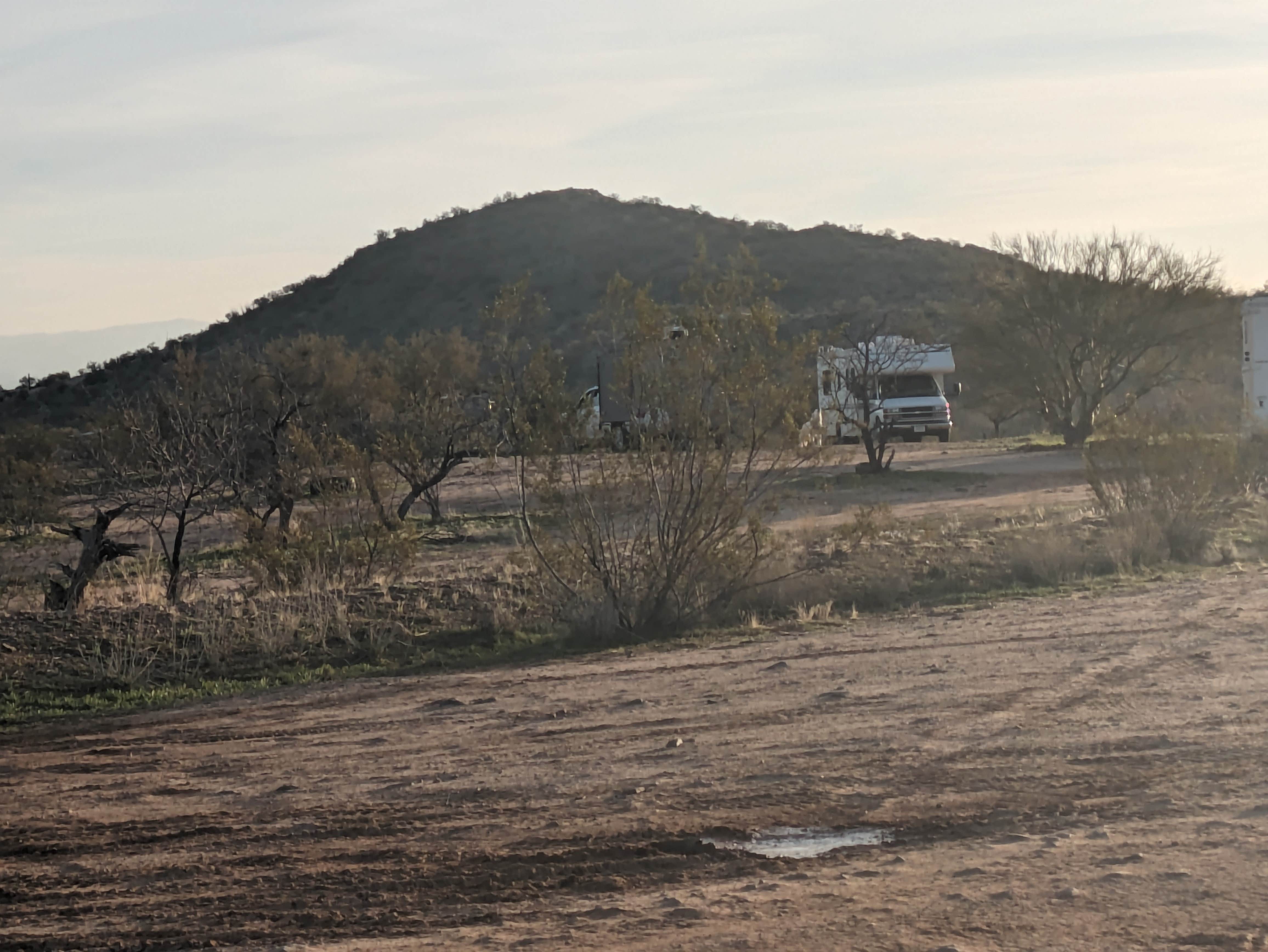 Camper-submitted photo at Vulture Peak Road North State Trust Land near Wickenburg, AZ