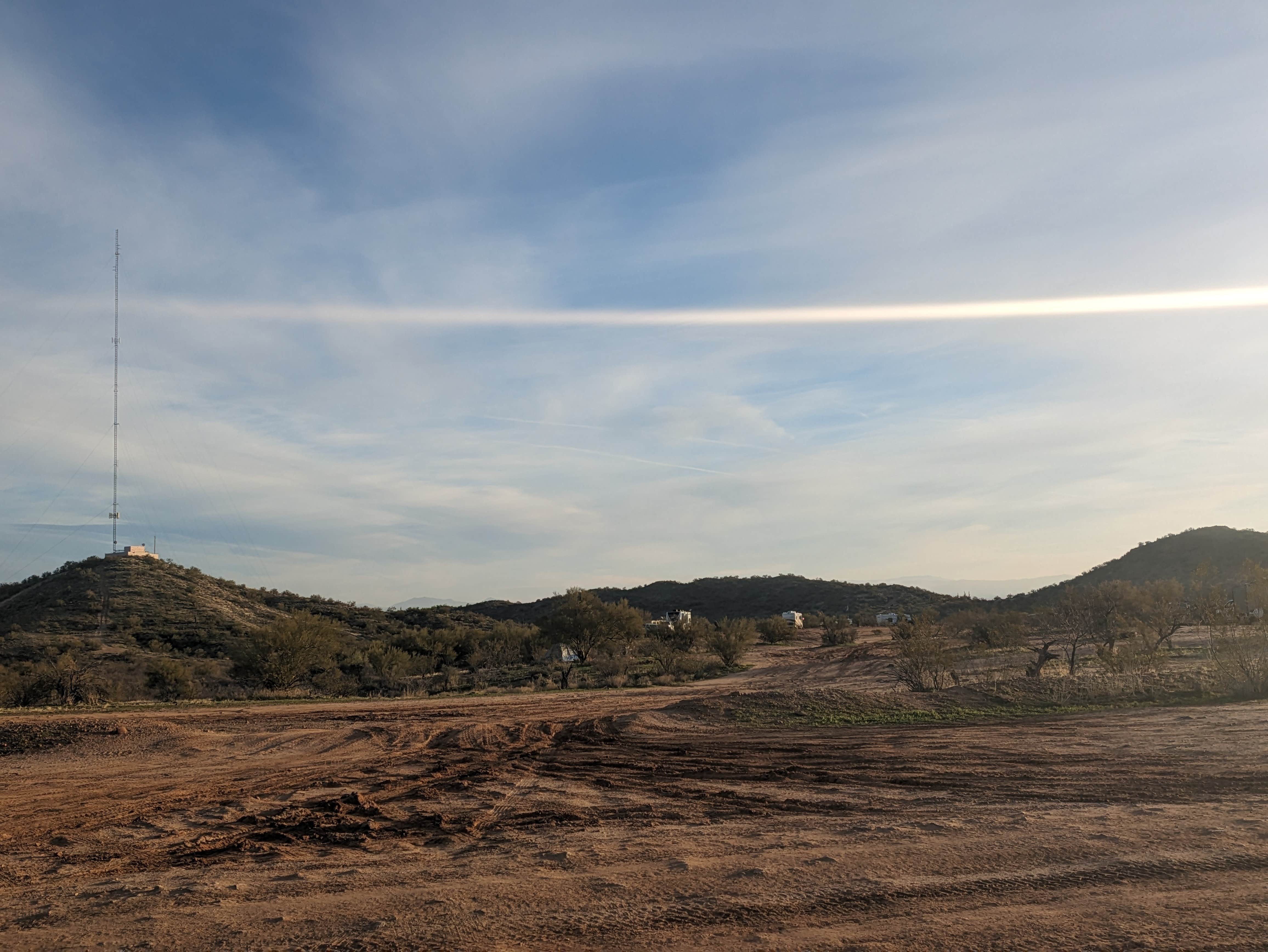 Camper-submitted photo at Vulture Peak Road North State Trust Land near Wickenburg, AZ