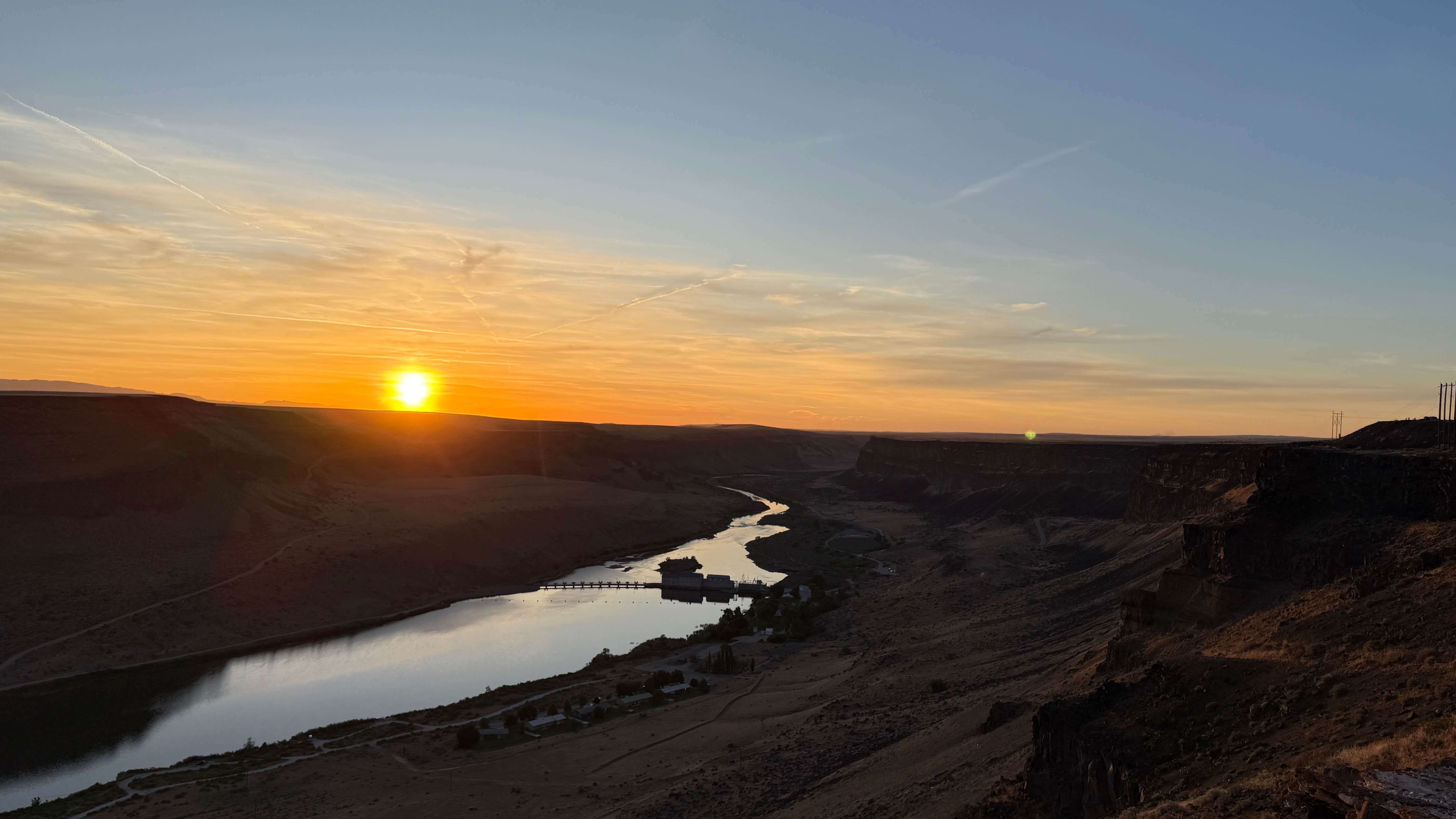 Camper-submitted photo at Swan falls and Snake River Bluffs near Star, ID