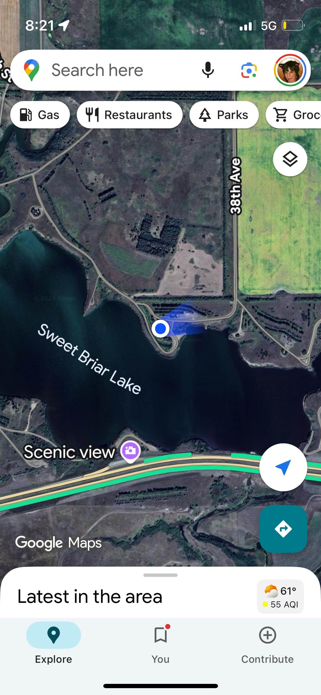 Camper-submitted photo at Sweet Briar Lake Campsites in North Dakota