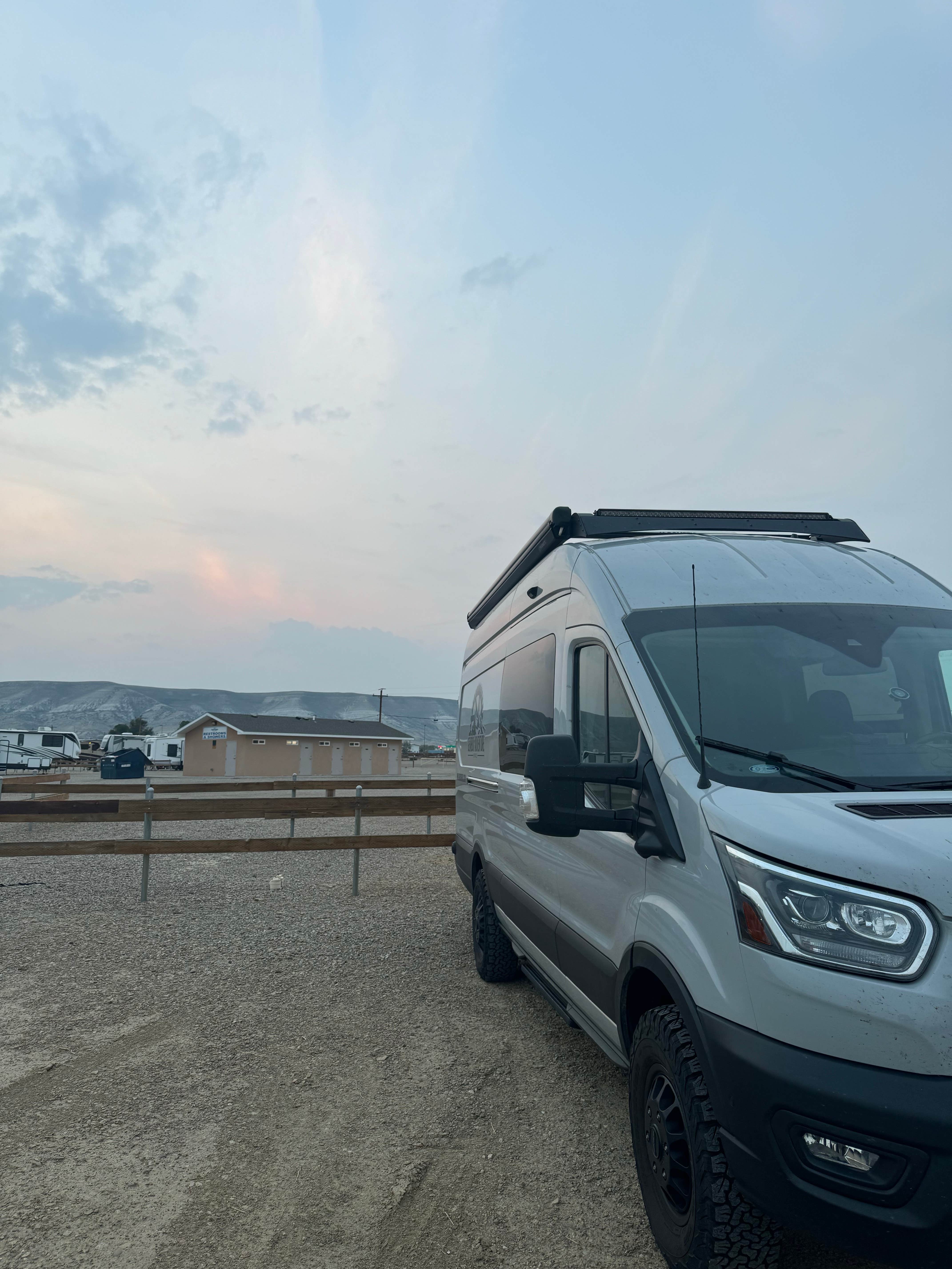 Lorie D.'s photo of rv camping at Sweetwater Event Complex Fairgrounds near Green River, WY