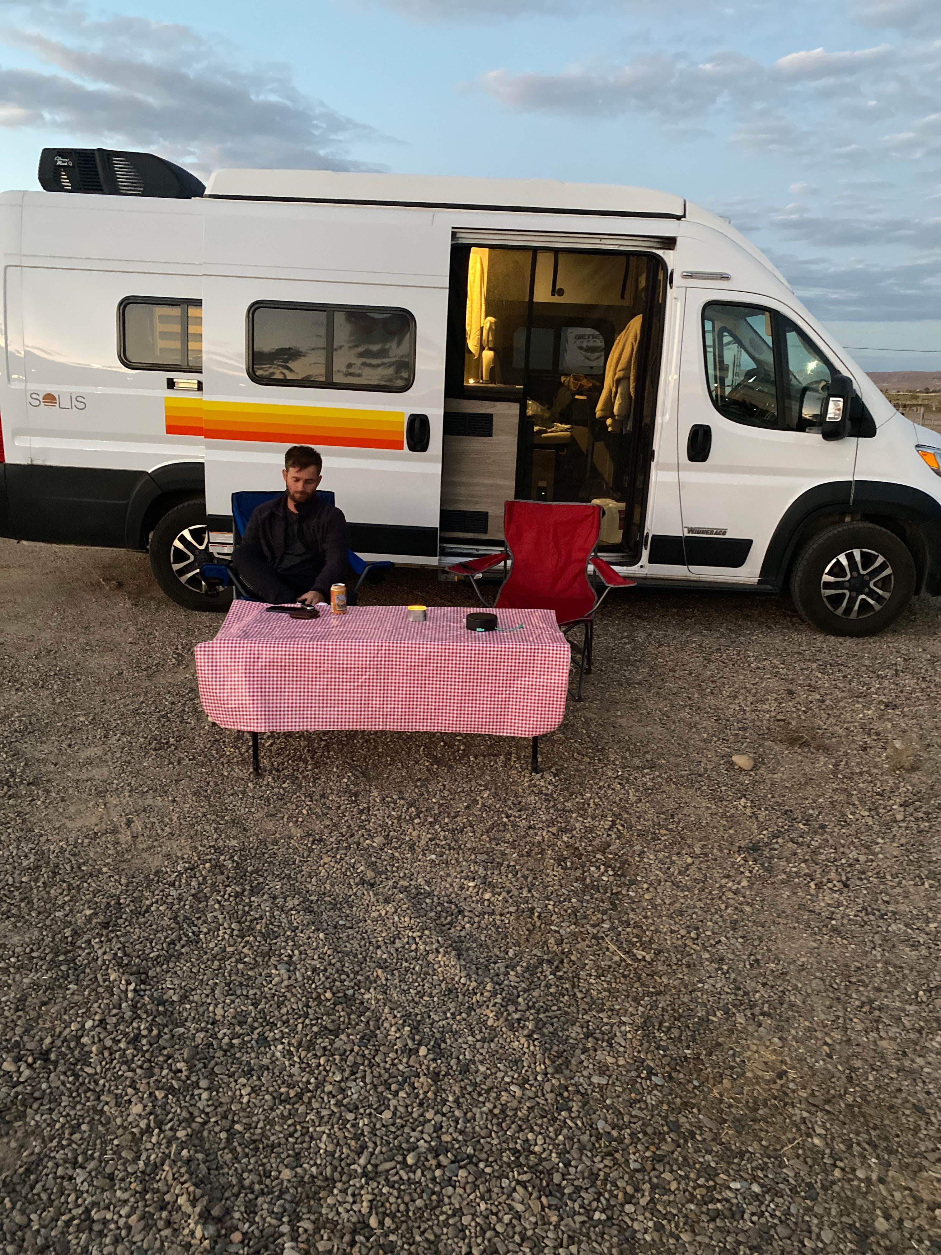 adi's photo of rv camping at Sweetwater Event Complex Fairgrounds near Green River, WY