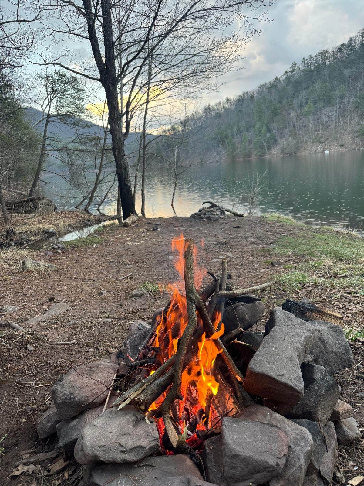 Camper-submitted photo at Switzer Lake Dispersed Camping near Fulks Run, VA
