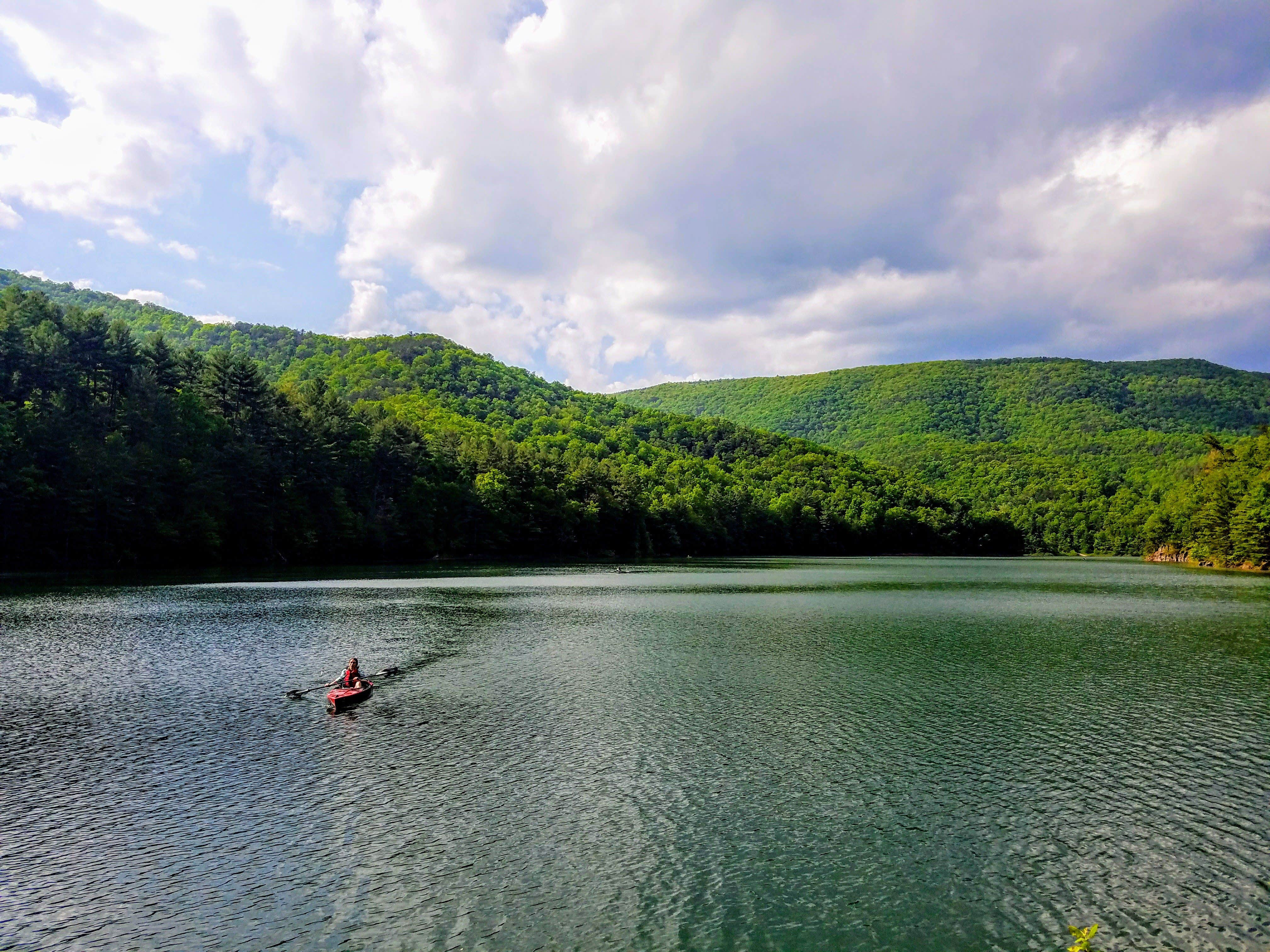Emil D.'s photo of a dispersed camping area at Switzer Lake Dispersed Camping near Thomas, WV