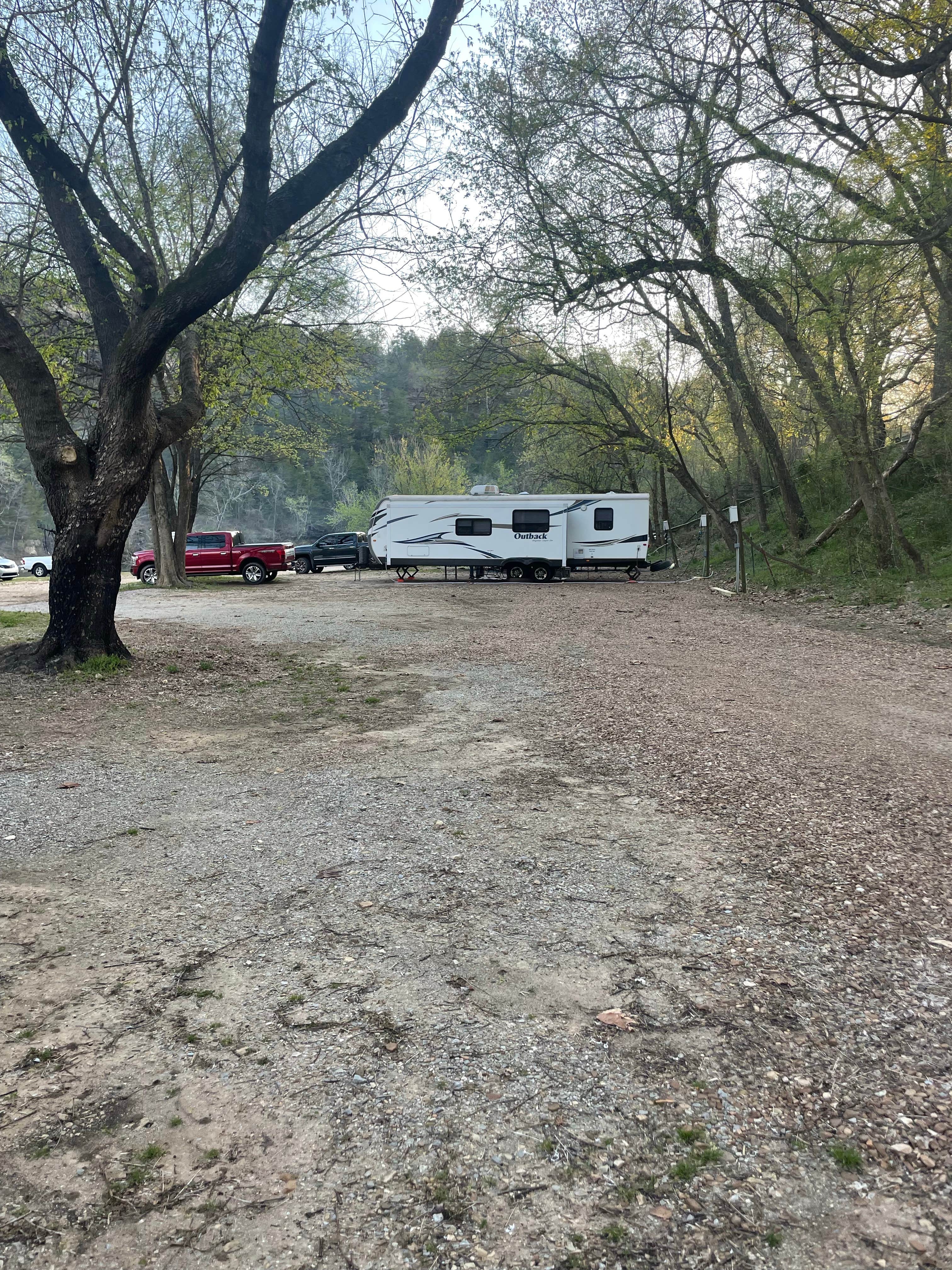 Shana D.'s photo of rv camping at Sylamore Creek Camp near Calico Rock, AR