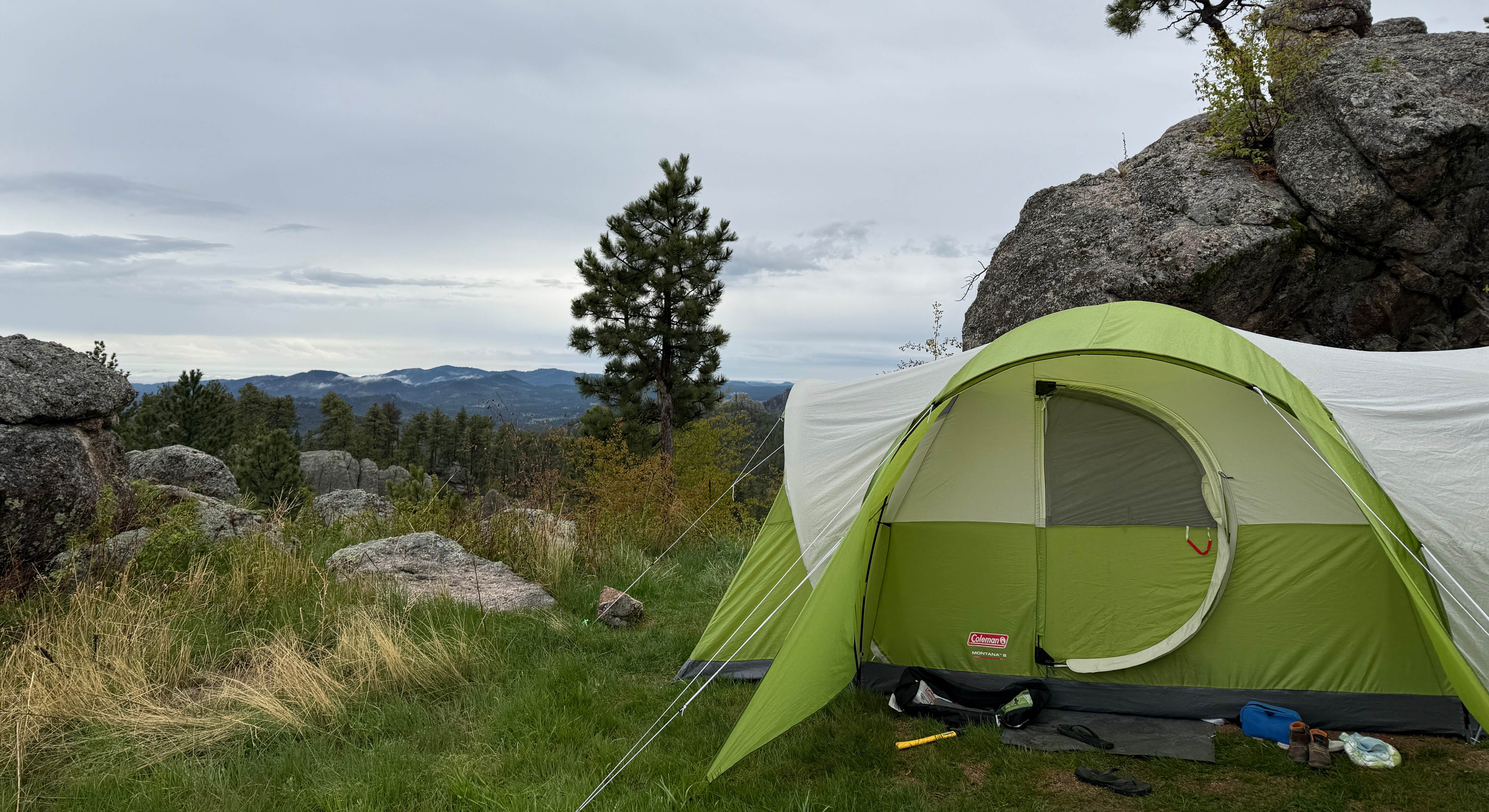 Tent Camping Near Sylvan Lake Campground in Custer State Park