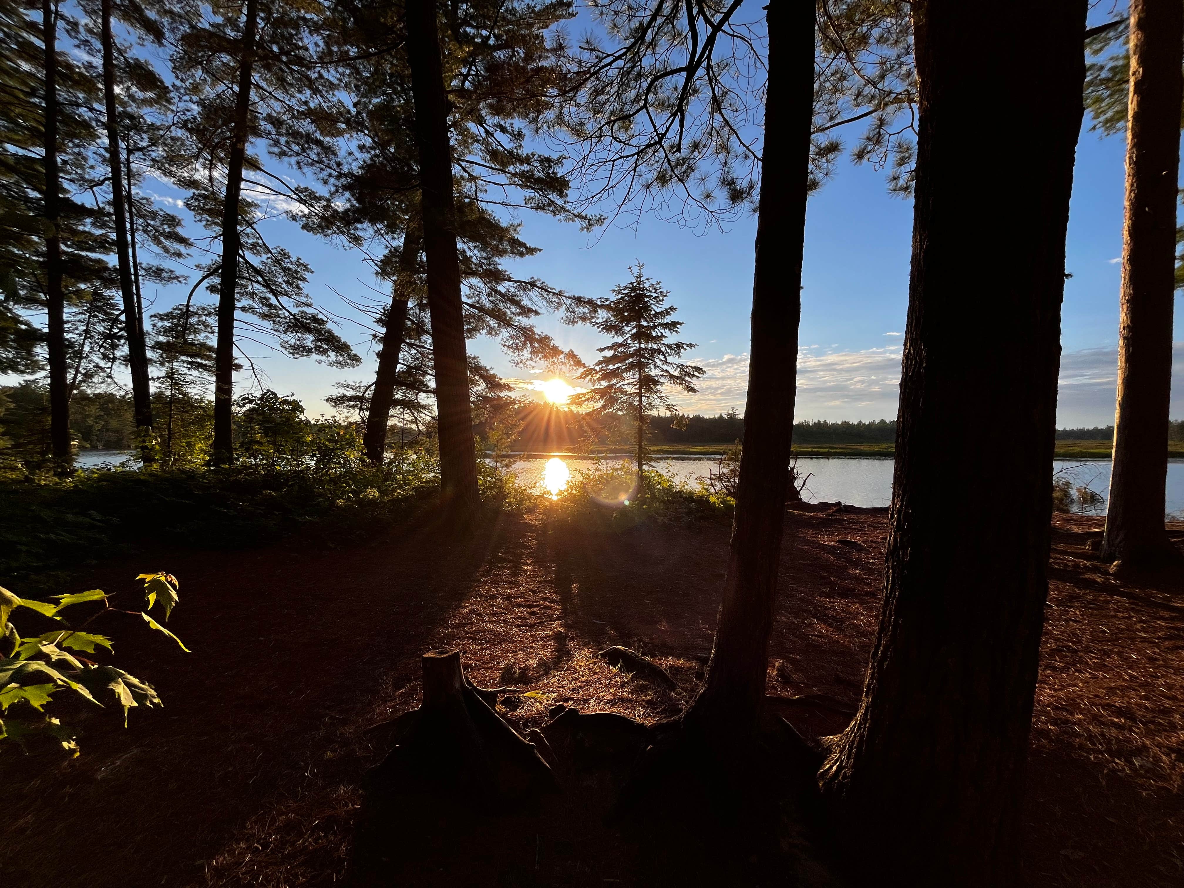 Camper-submitted photo at Rivermouth Pines Campground — Tahquamenon Falls State Park near Paradise, MI