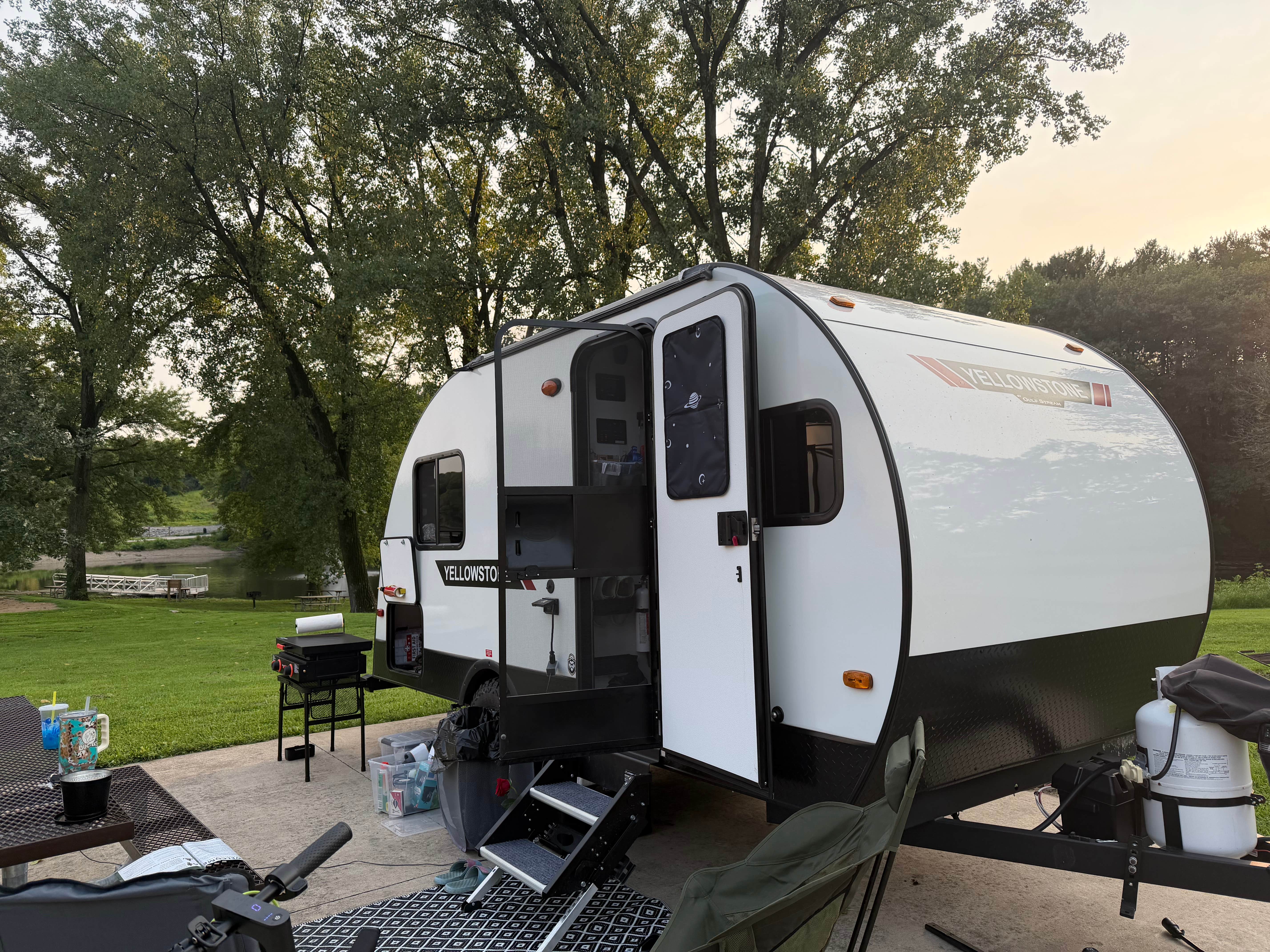 Alison  P.'s photo of rv camping at Tailwater West Campground near North Liberty, IA