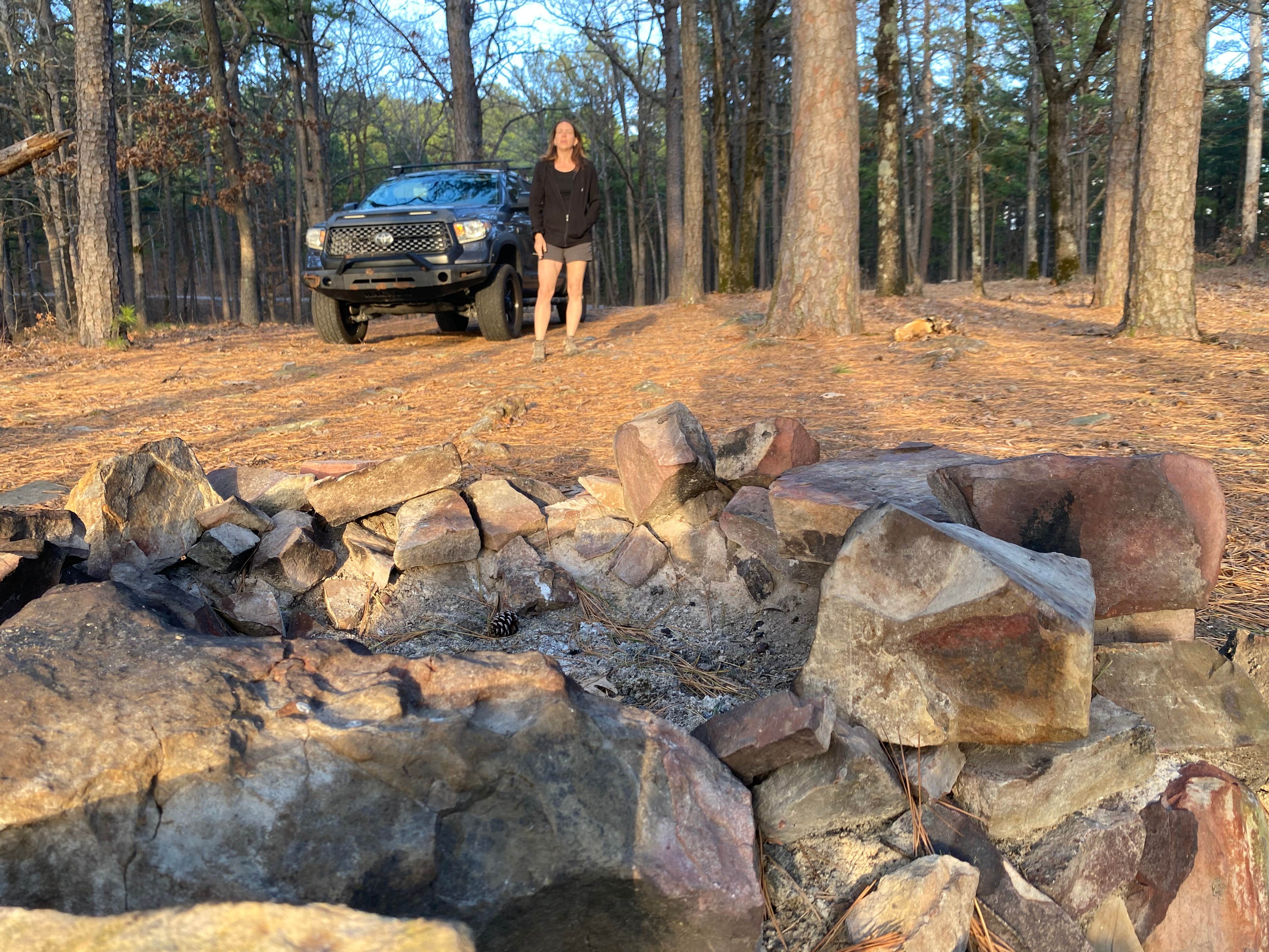 Camper-submitted photo at Talimena Scenic Drive near Big Cedar, OK