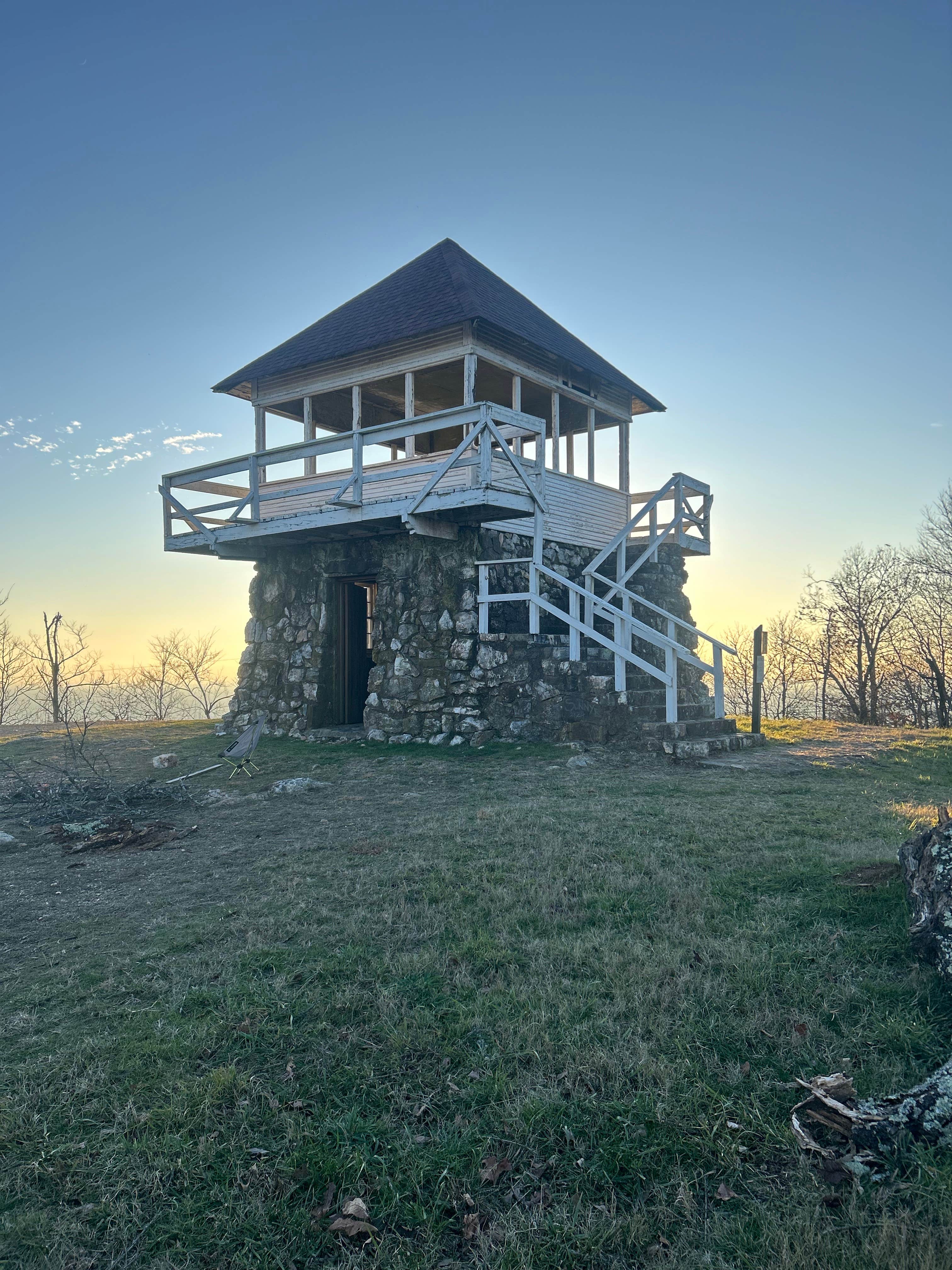 Daniel E.'s photo of a cabin at Tall Peak Fire Lookout near Ashdown, AR