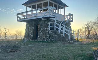 Daniel E.'s photo of a cabin at Tall Peak Fire Lookout near Bethel, OK