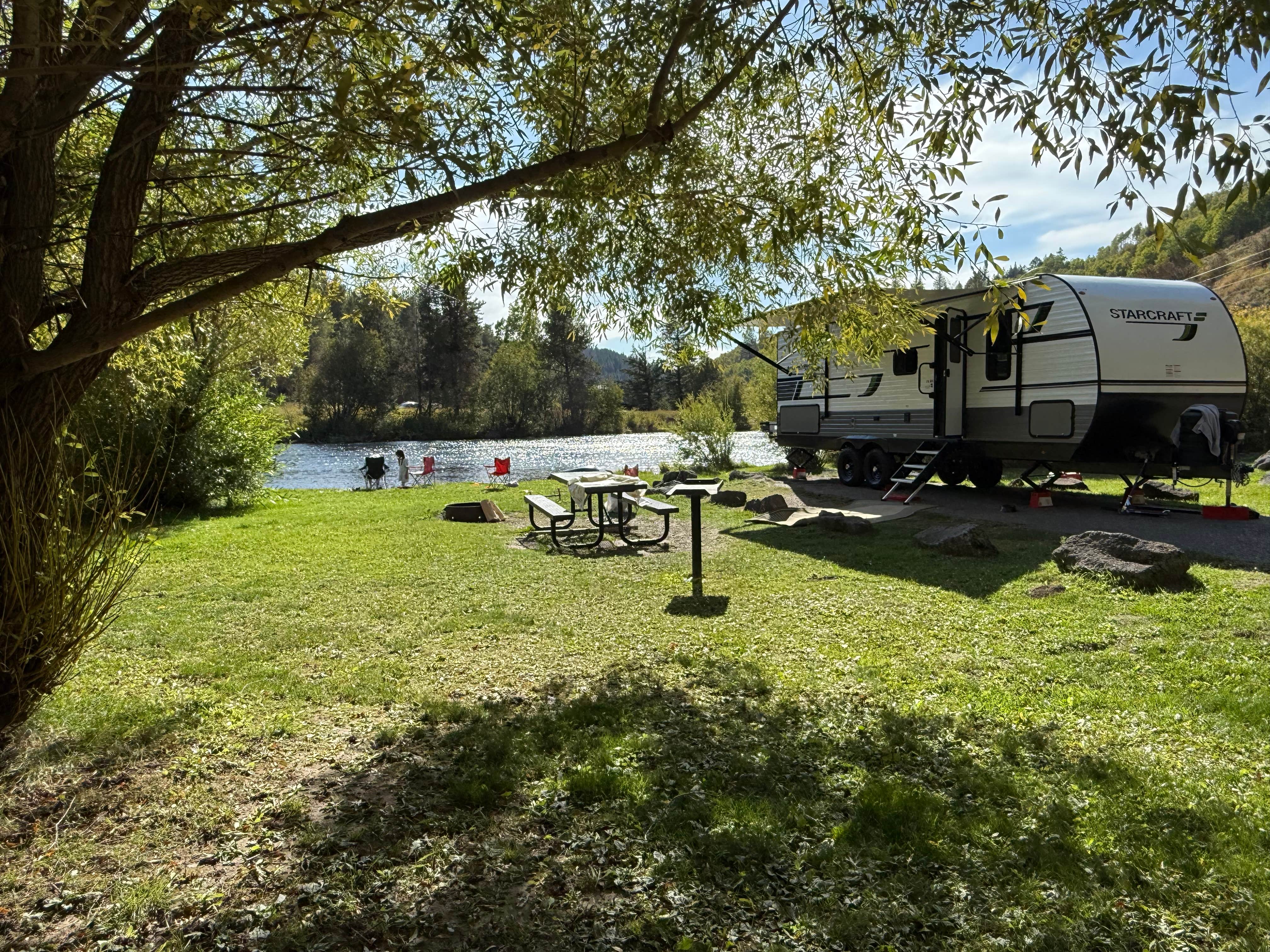 Camper submitted image from Targhee National Forest Warm River Campground - 4